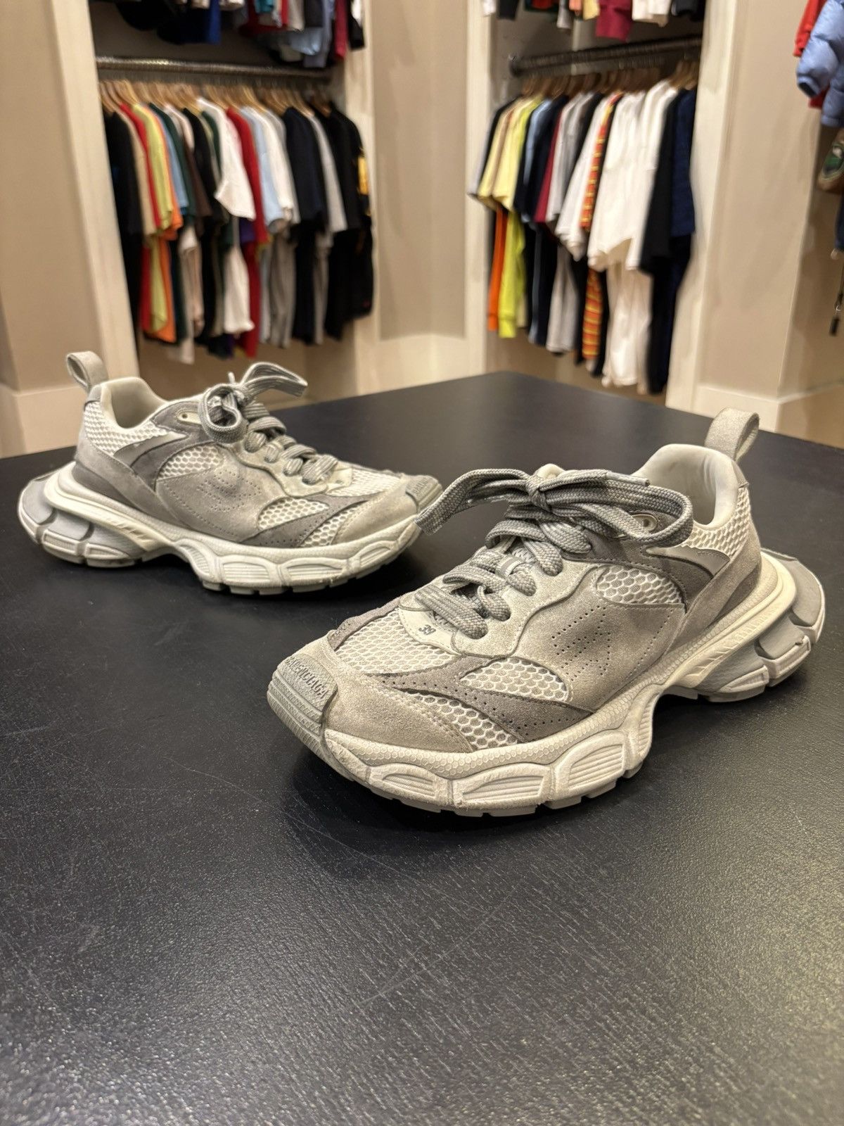 Balenciaga Balenciaga 3XL Distressed Sneaker Size US 9 / IT 39 - 1 Thumbnail
