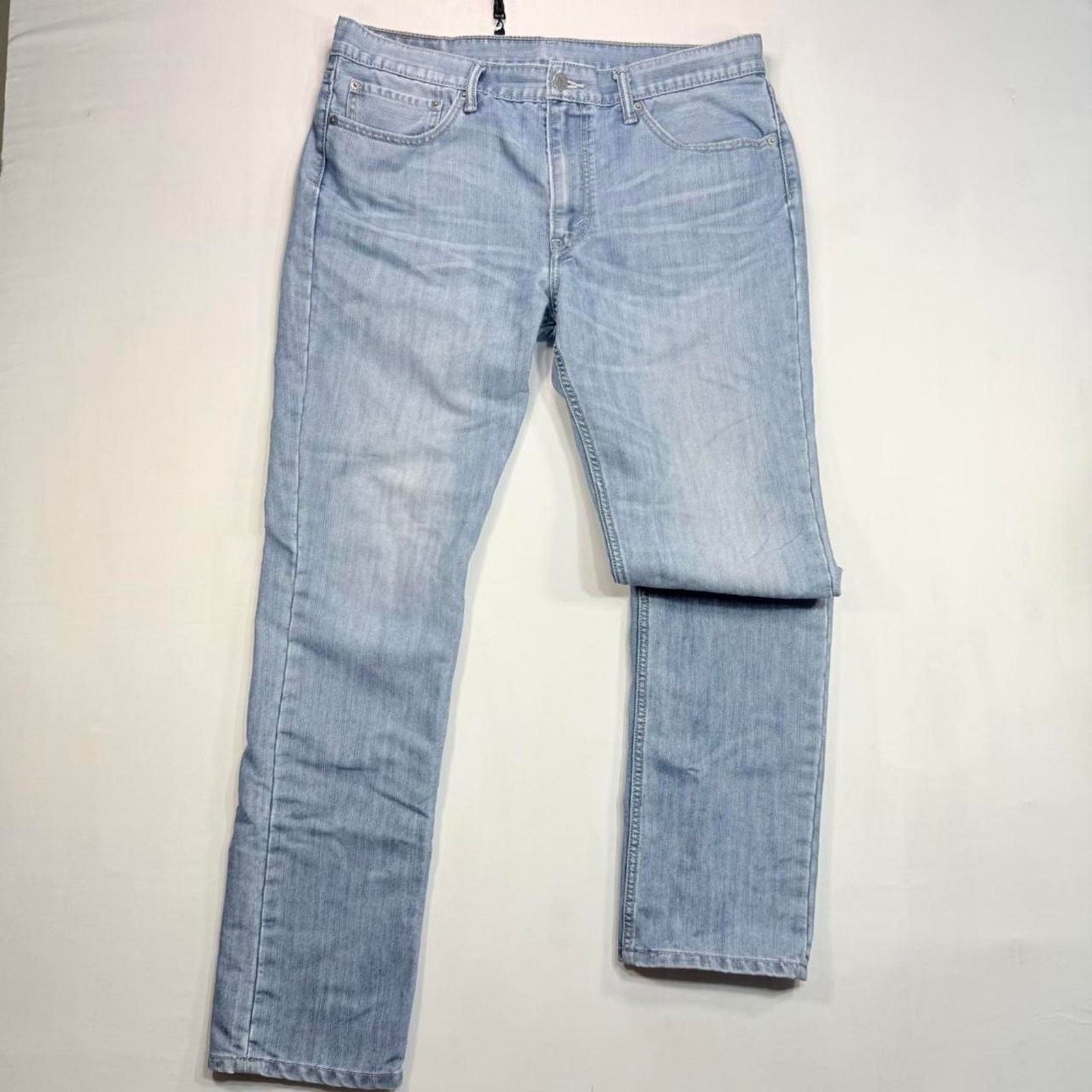 Levi's Vintage 2000s Levi’s 511 Light Blue Denim Jeans W36 X L34 Size US 36 / EU 52 - 8 Thumbnail