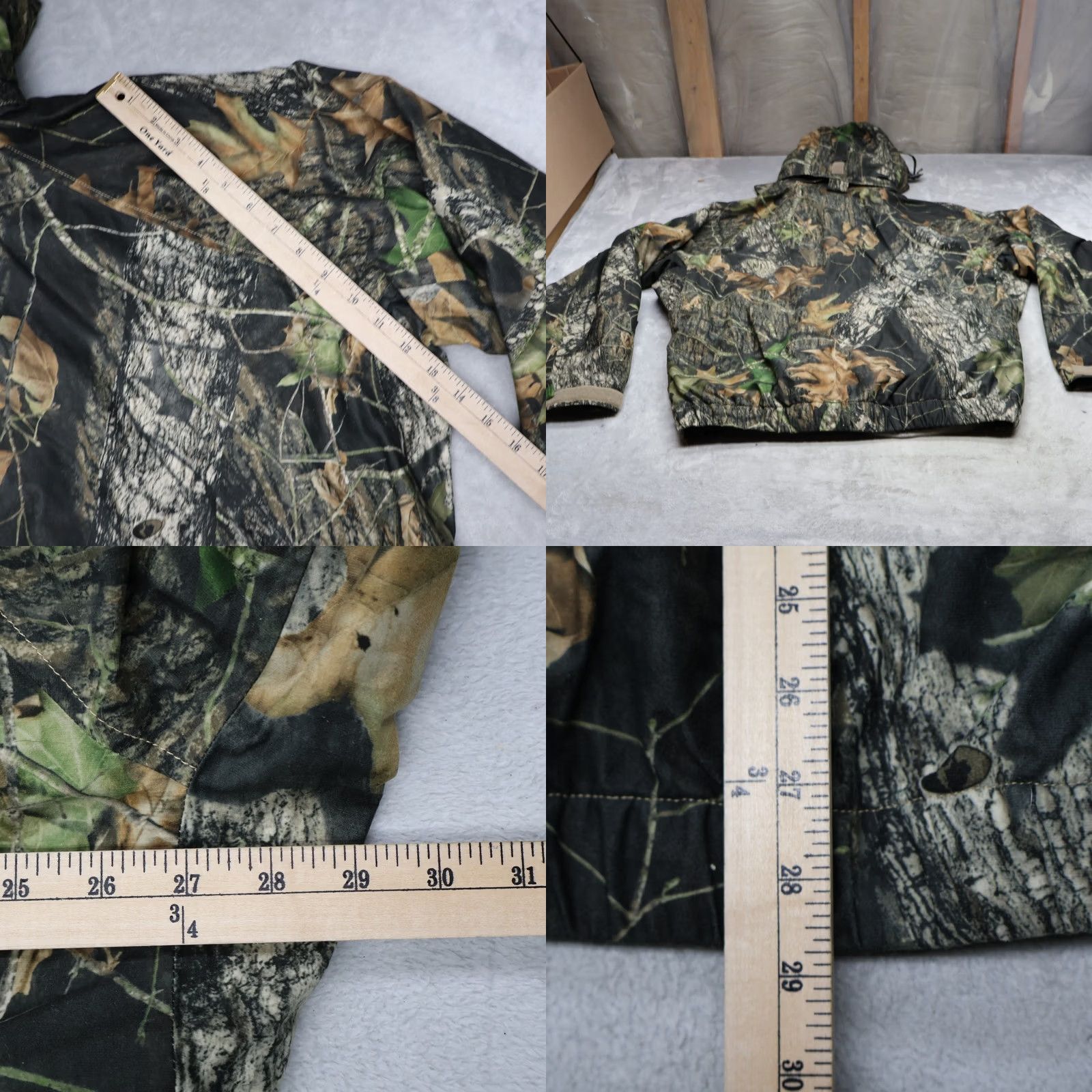 Vintage Columbia Hunting Jacket Men Large Mossy Oak Camo Hooded Insulated 3in1 Shell Size US L / EU 52-54 / 3 - 8 Thumbnail