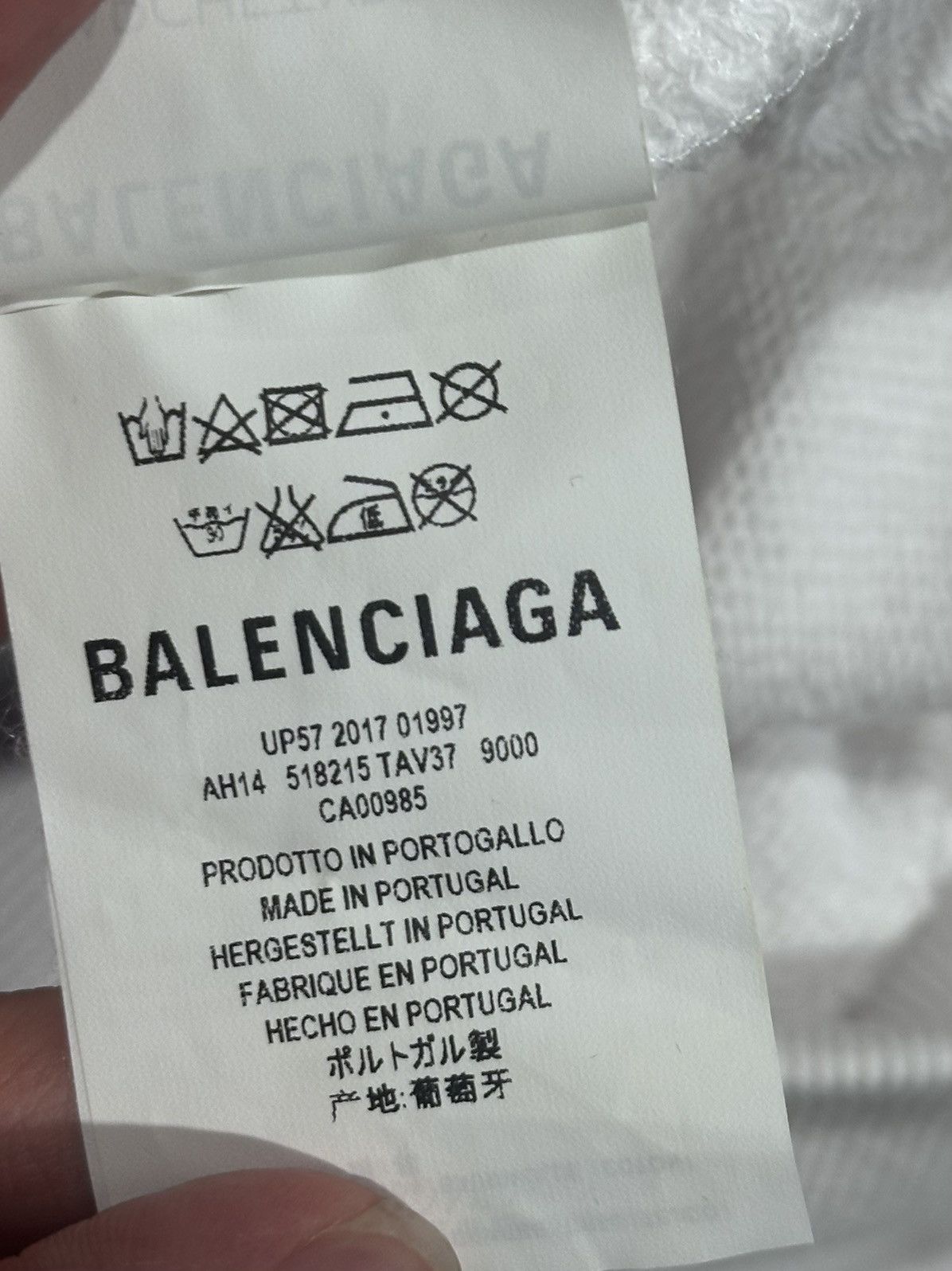 Balenciaga balenciaga back logo hoodie Size US S / EU 44-46 / 1 - 5 Thumbnail