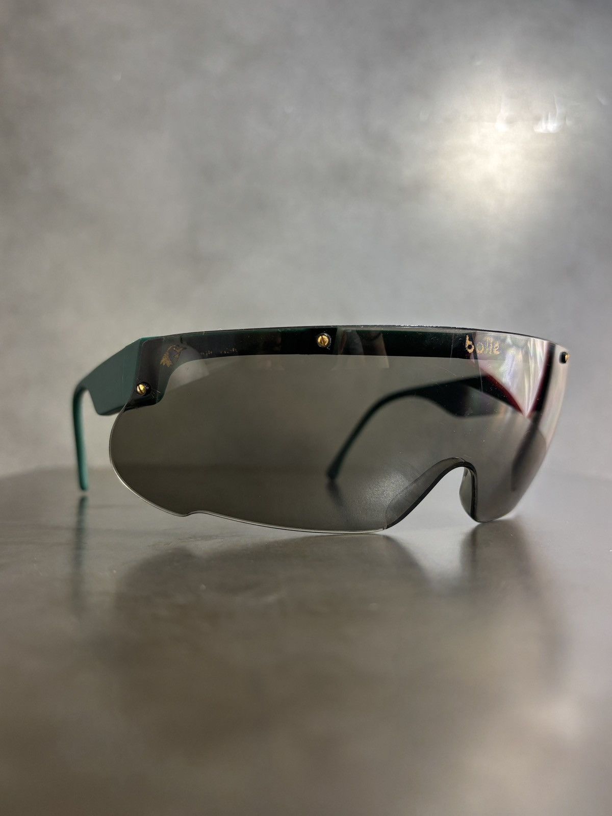 Bolle Vintage Bolle Eagle Vision Sports Wrap Visor Y2K 90s Big Size ONE SIZE - 19 Thumbnail