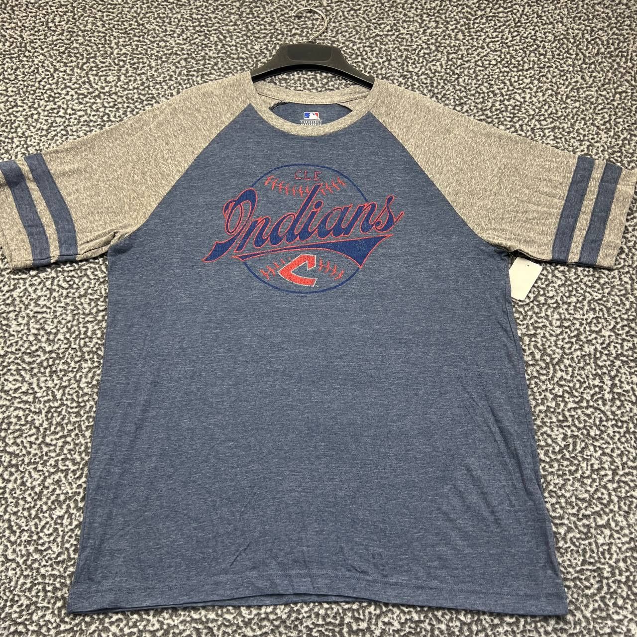 MLB Cleveland Indians Guardians Shirt Men MLB Crew Neck New L Size US L / EU 52-54 / 3 - 1 Thumbnail