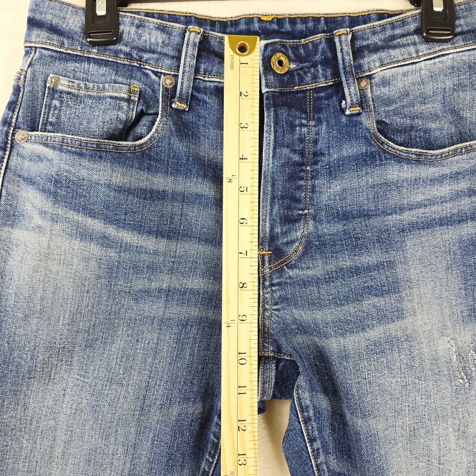 Other G Star Raw Jeans Mens 30x26 Blue Denim 3301 Straight Tapered Size US 30 / EU 46 - 14 Thumbnail