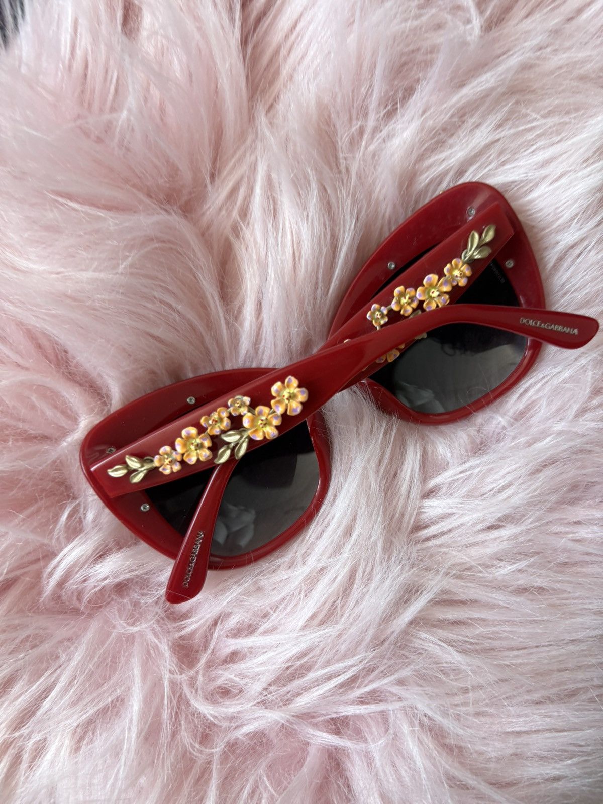 Dolce & Gabbana Dolce Gabbana Almond Flowers Sunglasses Size ONE SIZE - 5 Thumbnail