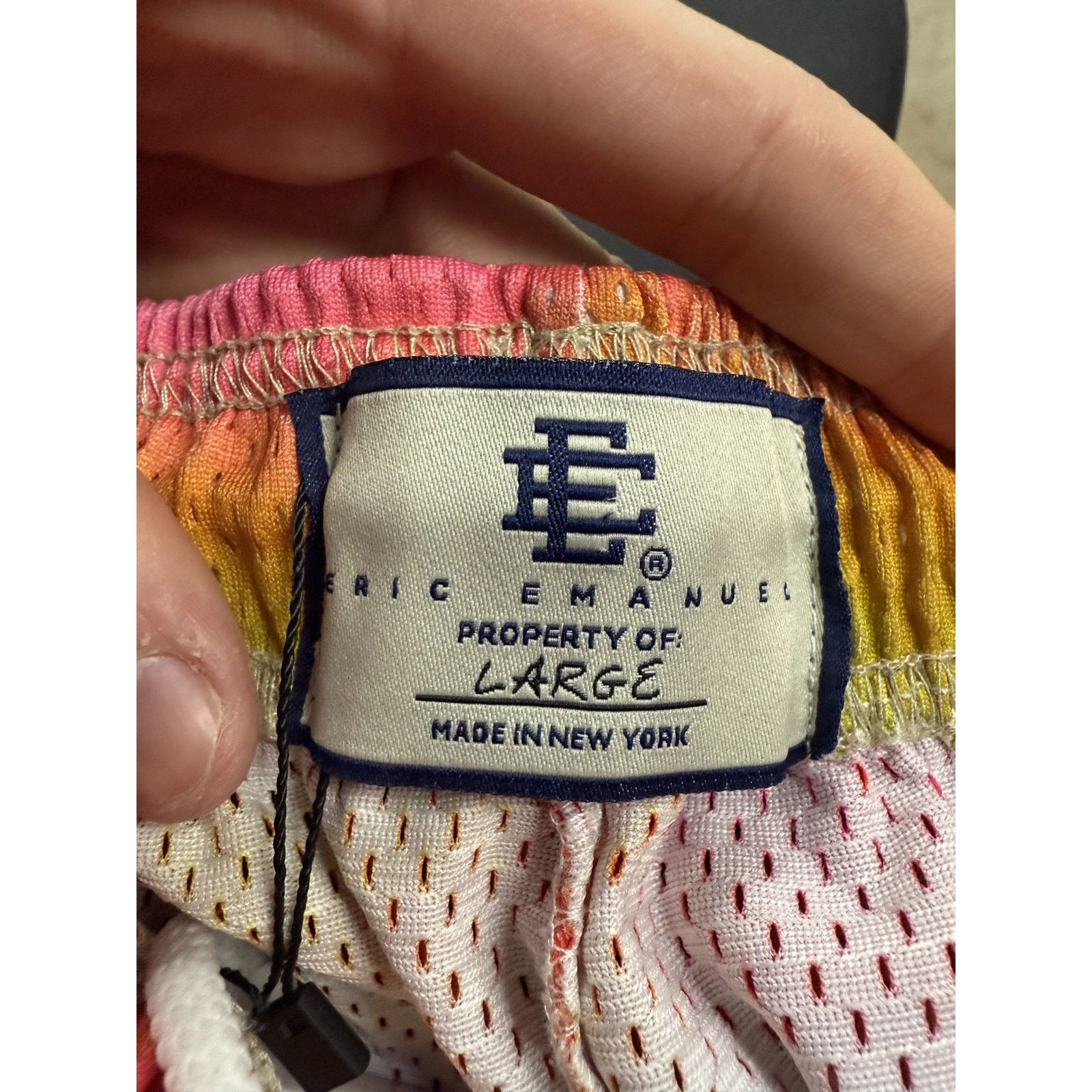 Eric Emanuel EE Shorts Tie Dye Pink EE Used Large Size US 34 / EU 50 - 2 Thumbnail