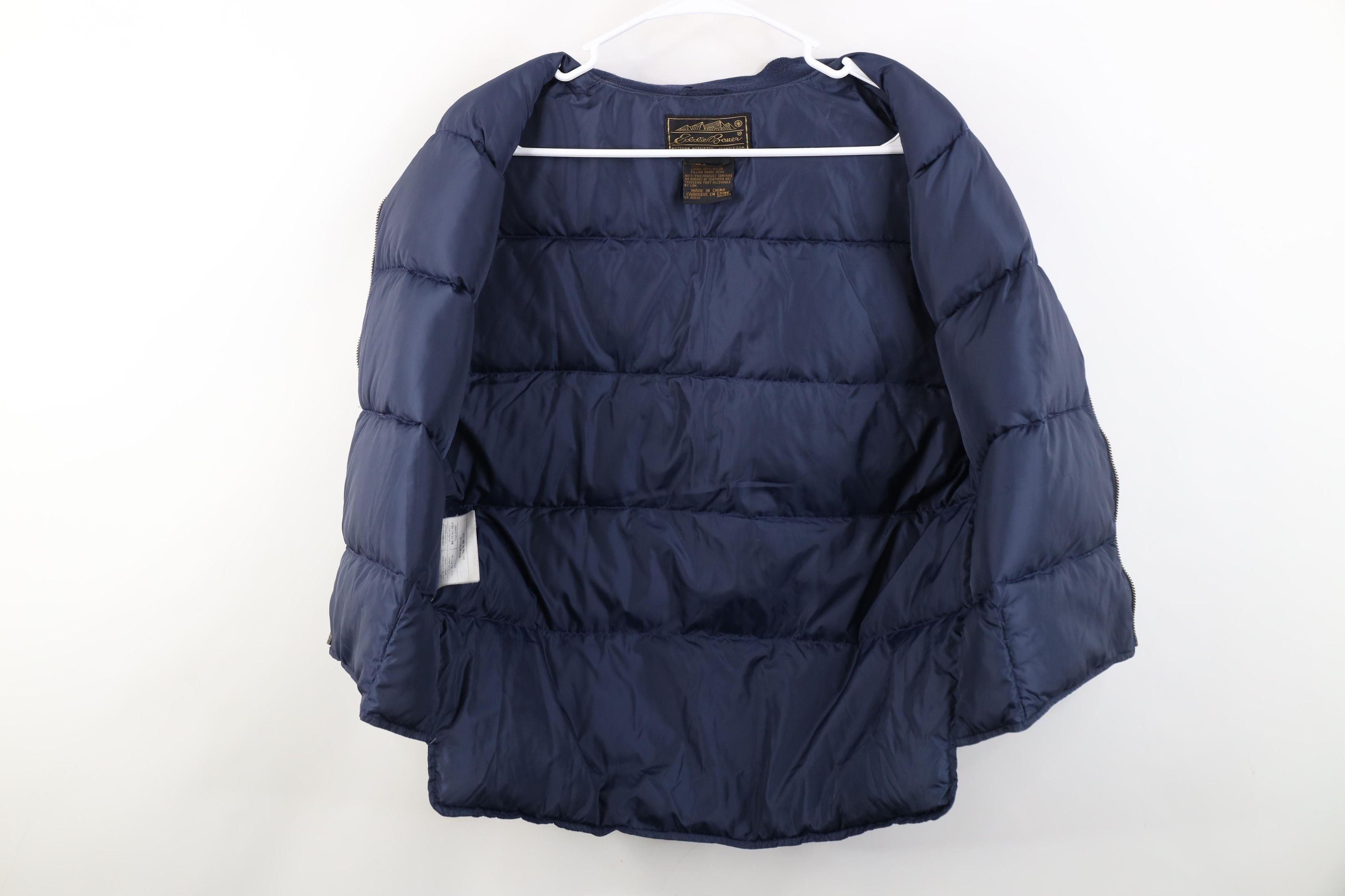 Eddie Bauer Vintage 90s Eddie Bauer Full Zip Puffer Vest Jacket Blue Size US M / EU 48-50 / 2 - 10 Thumbnail