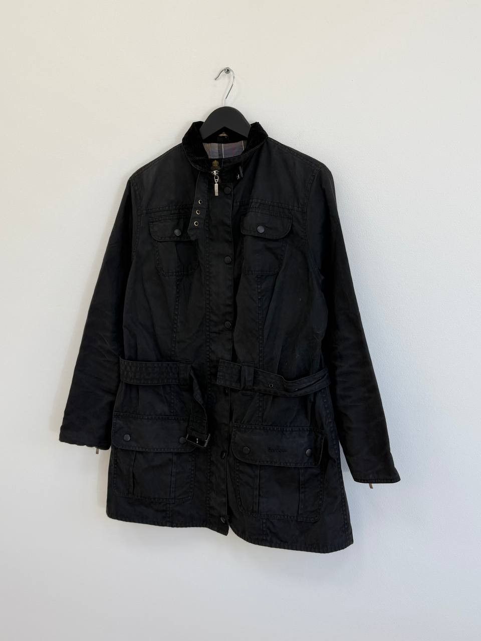 Barbour Barbour International Waxed Quilted Belted Jacket! Size - M! Size US M / EU 48-50 / 2 - 9 Thumbnail