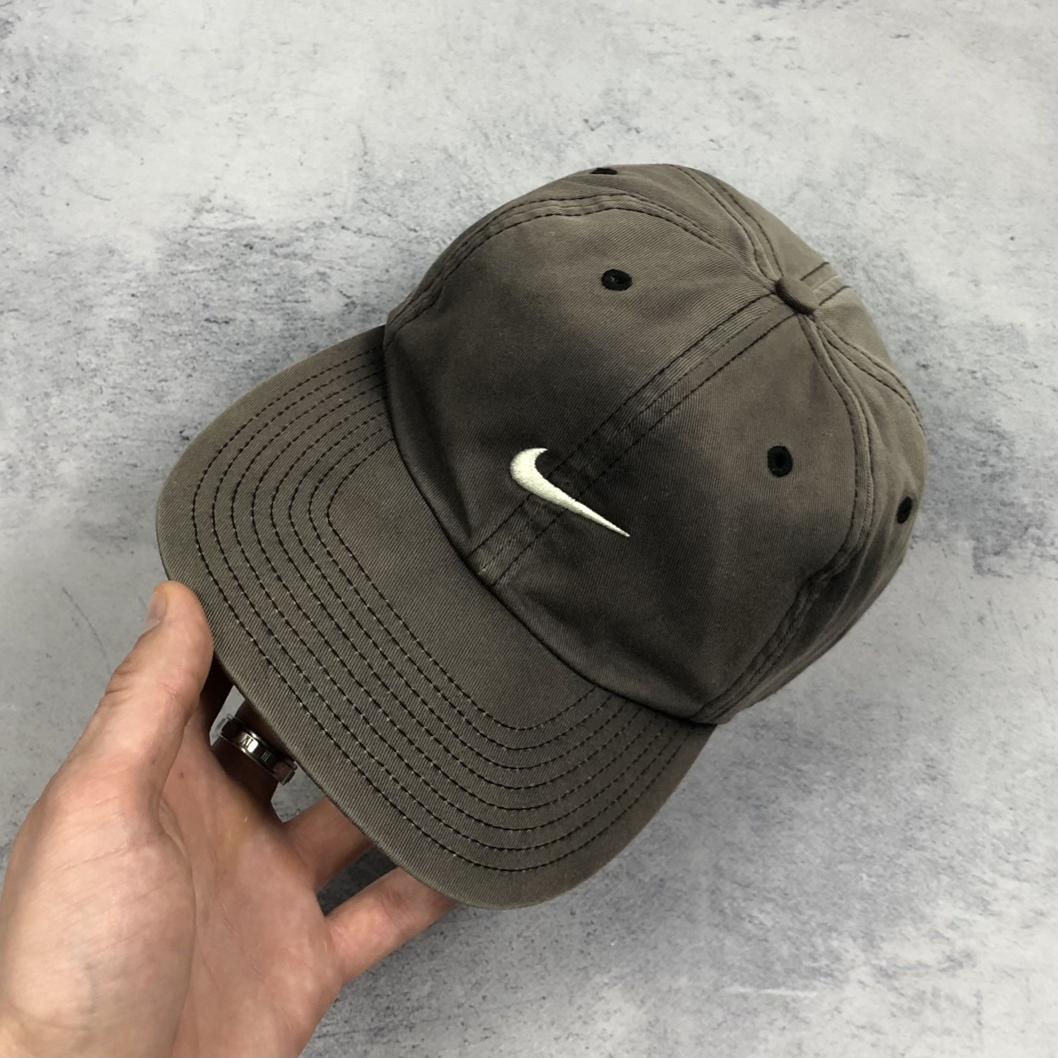 Nike Vintage Nike Gradient Faded Color Cap Size ONE SIZE - 3 Thumbnail
