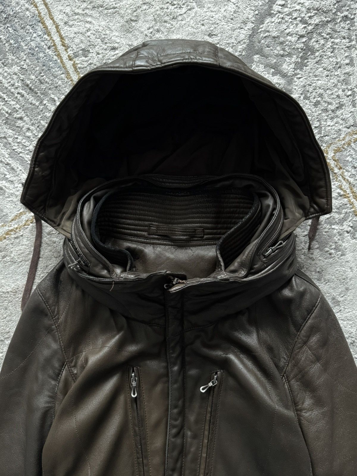 GOA GOA leather bono jacket Size US M / EU 48-50 / 2 - 3 Thumbnail