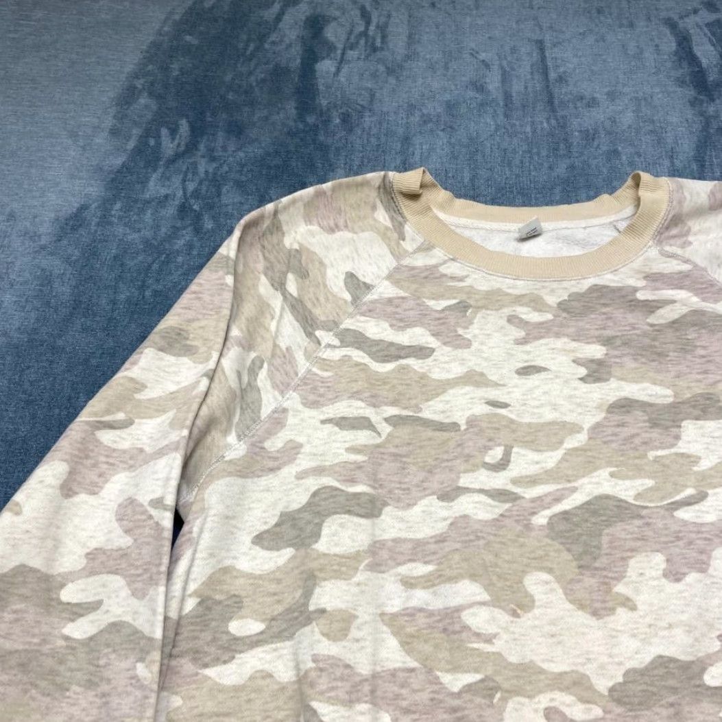 Old Navy Old Navy Sweatshirt Mens XL Beige Camouflage Raglan Sleeve Outdoor Size US XL / EU 56 / 4 - 4 Thumbnail