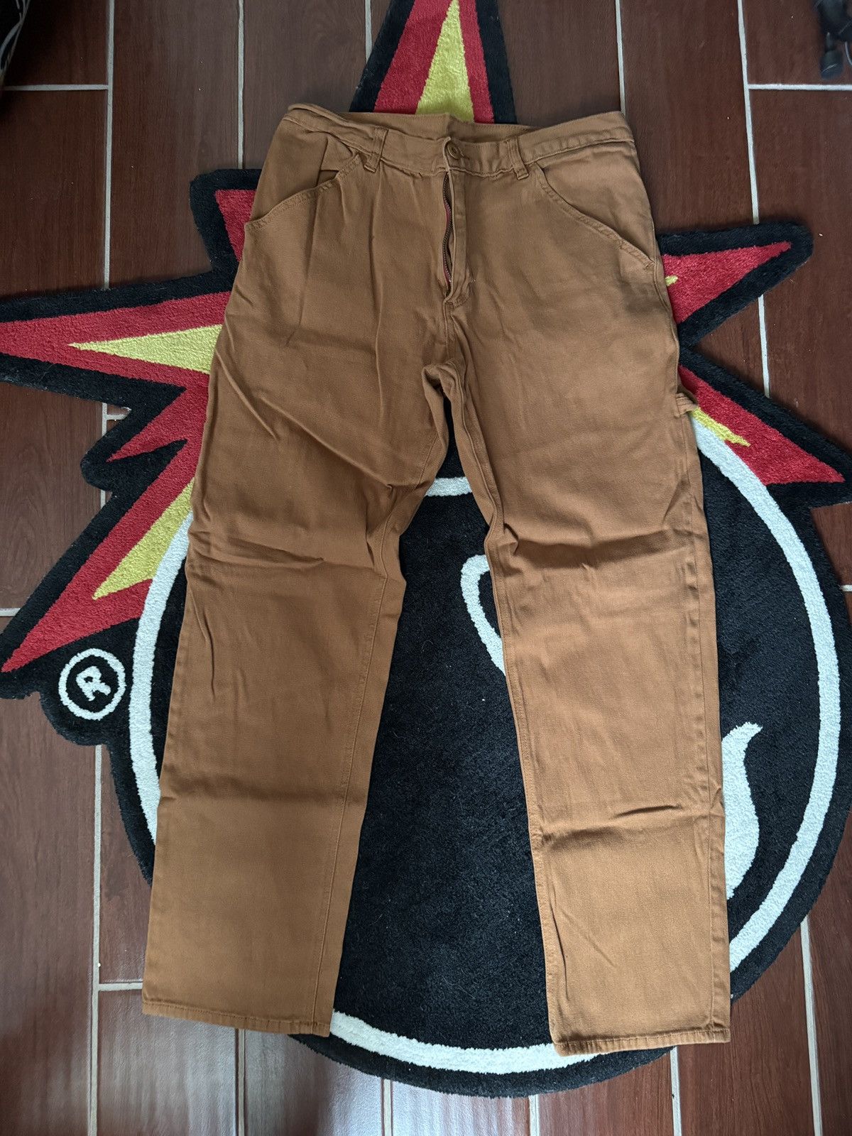 Active Ride Shop TAN WORK PANT Size US 32 / EU 48 - 1 Thumbnail