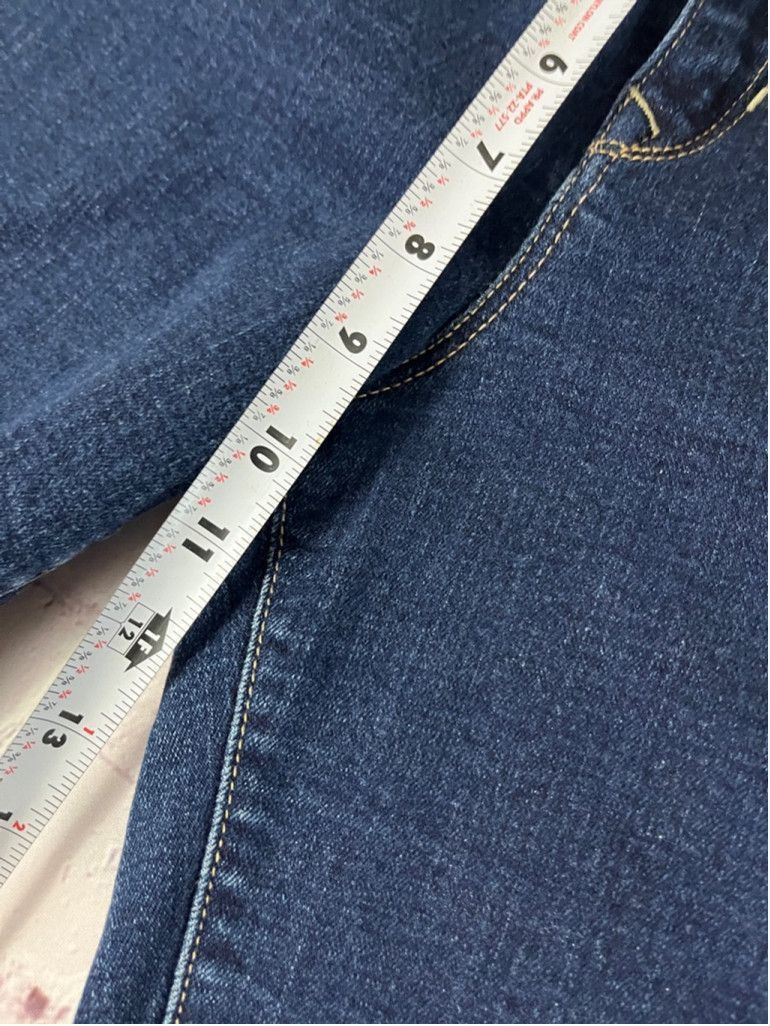 Gap Gap 1969 Forever Skinny Jeans in Dark Indigo | Size 32/14 Size 32" / US 10 / IT 46 - 12 Thumbnail