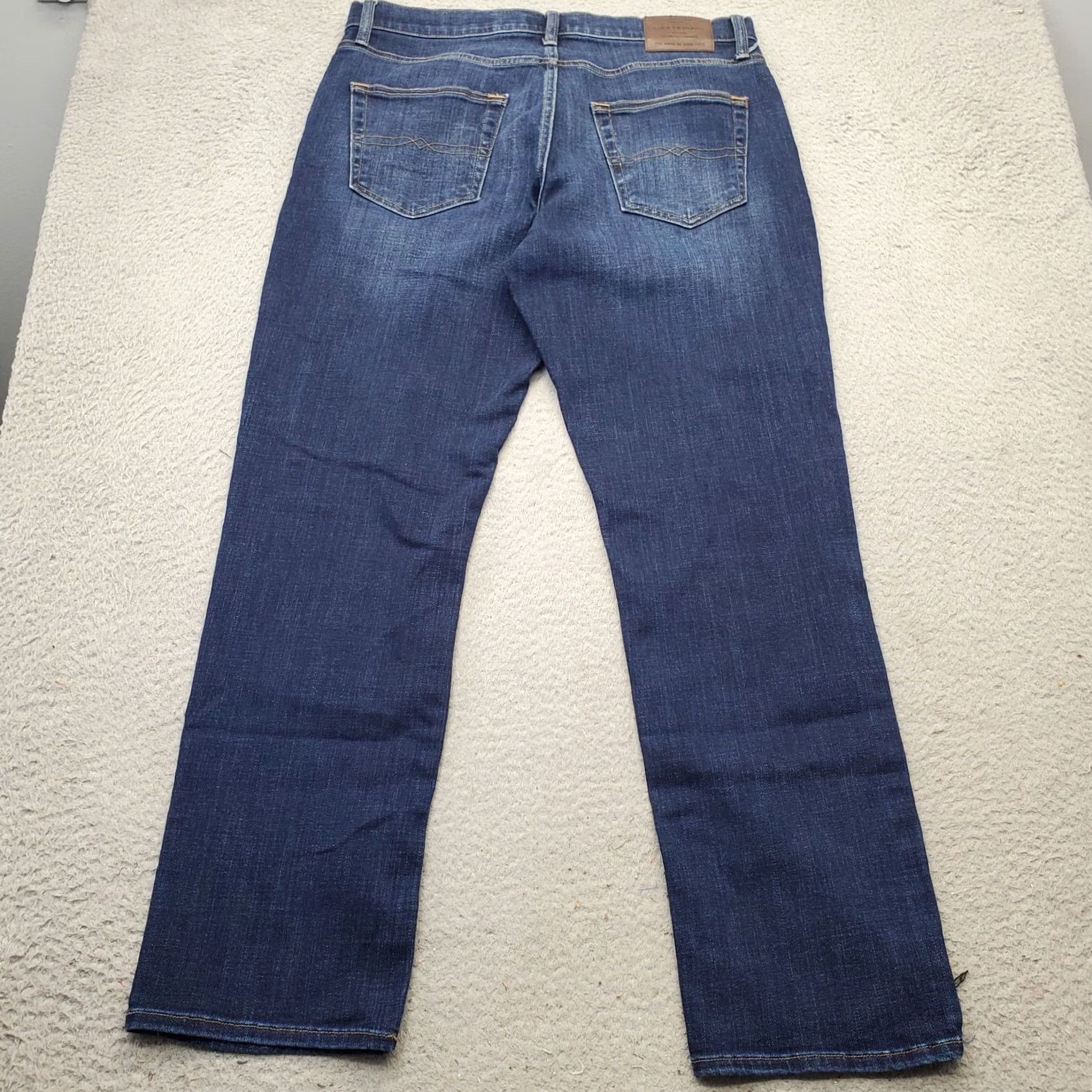 Lucky Brand Lucky Brand 410 Athletic Slim Jeans Women 34x32 Blue Denim Slightly Tapered Leg Jeans Size 24" / US 00 / IT 34 - 2 Thumbnail