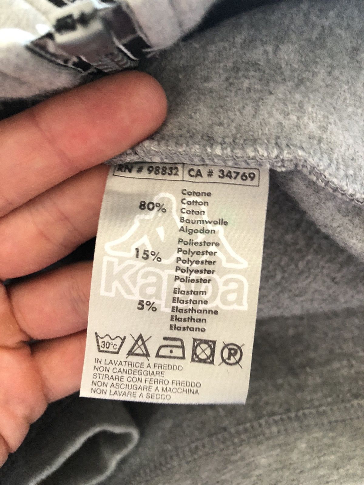 Kappa VINTAGE KAPPA CLASSIC ZIP SWEATSHIRT Size US S / EU 44-46 / 1 - 6 Thumbnail
