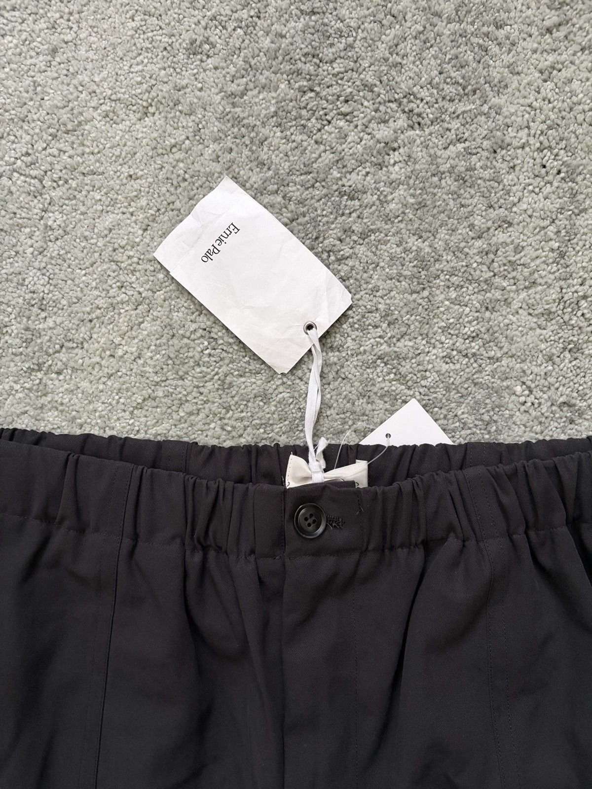 Ernie Paolo Ernie Paolo Nidom Gabardine Easy Pants Black Size US 30 / EU 46 - 8 Thumbnail
