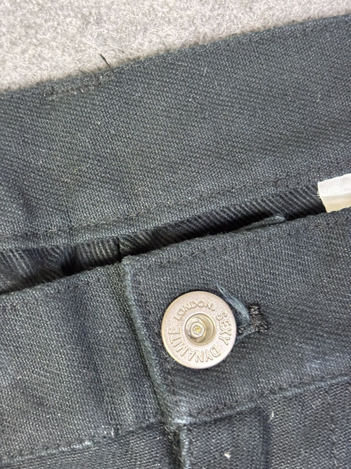 Japanese Brand Rare SEXY DYNAMITE Seditionaries Punk Skinny Pant K161 Size US 31 - 8 Thumbnail