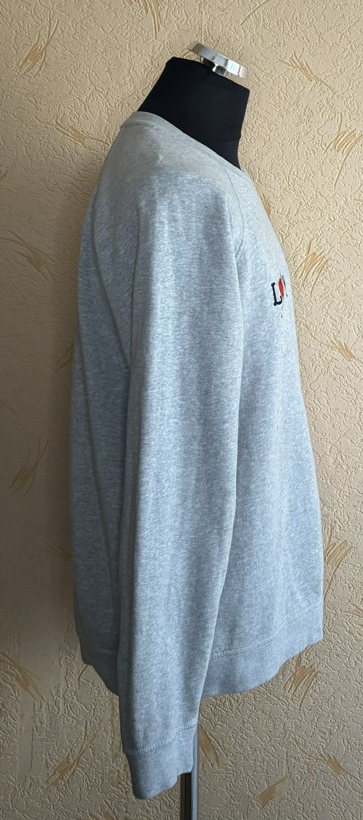 Ganni Ganni Love gray sweatshirt size L Size L / US 10 / IT 46 - 4 Thumbnail