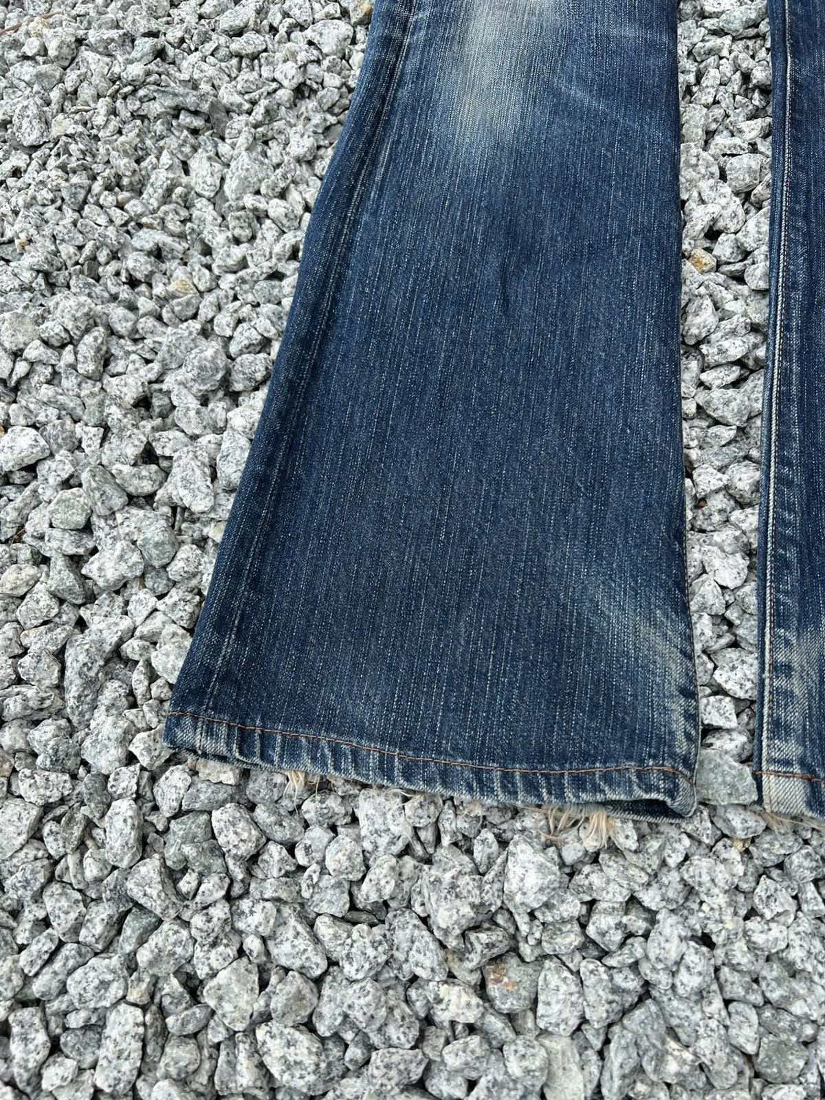 Japanese Brand Vintage Edwin 503 Rebel Bootcut Mud Wash Jean Size US 28 / EU 44 - 5 Thumbnail