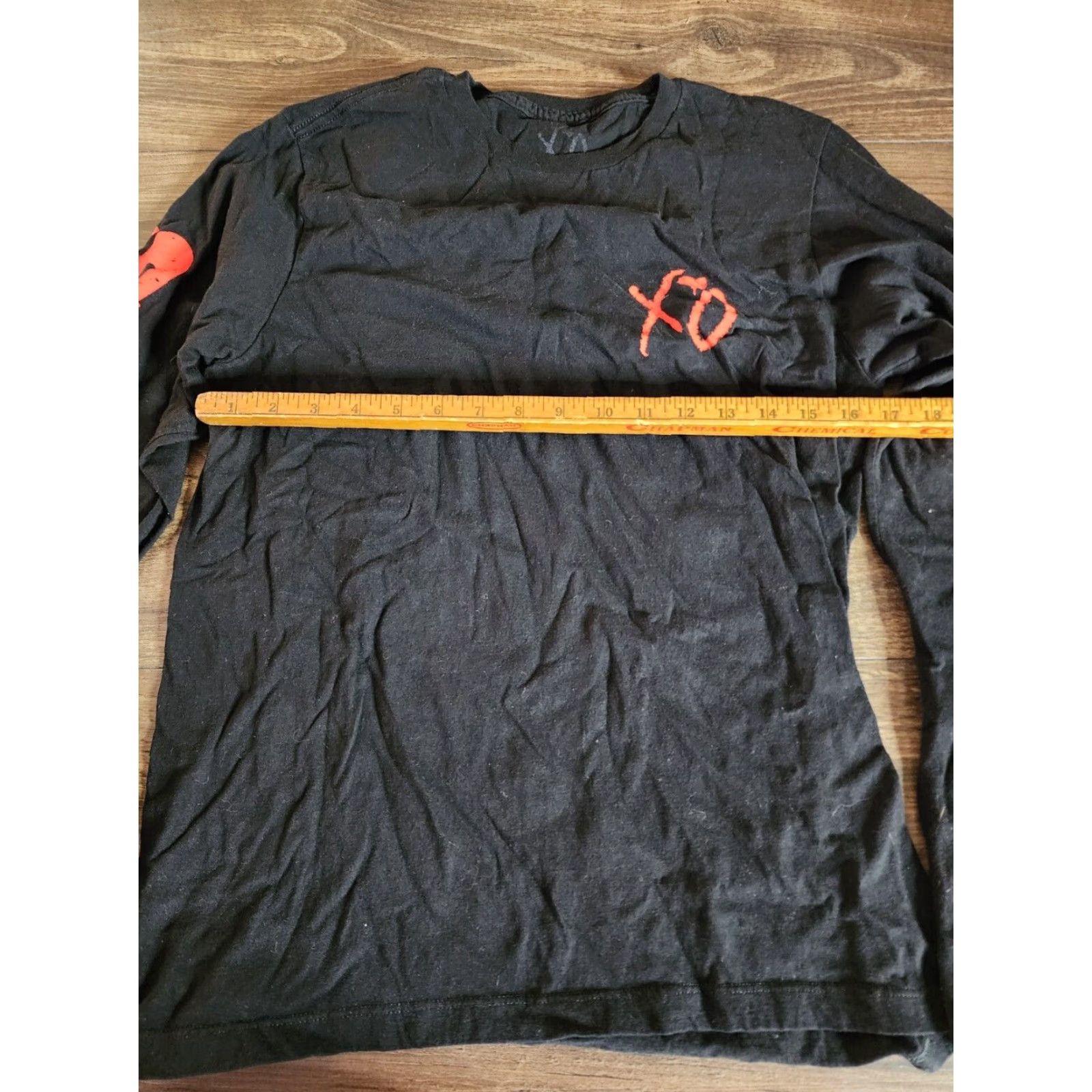 Doublet XO The Weeknd STARBOY Tour Long Sleeve T Shirt Black S Mens Size US S / EU 44-46 / 1 - 2 Thumbnail