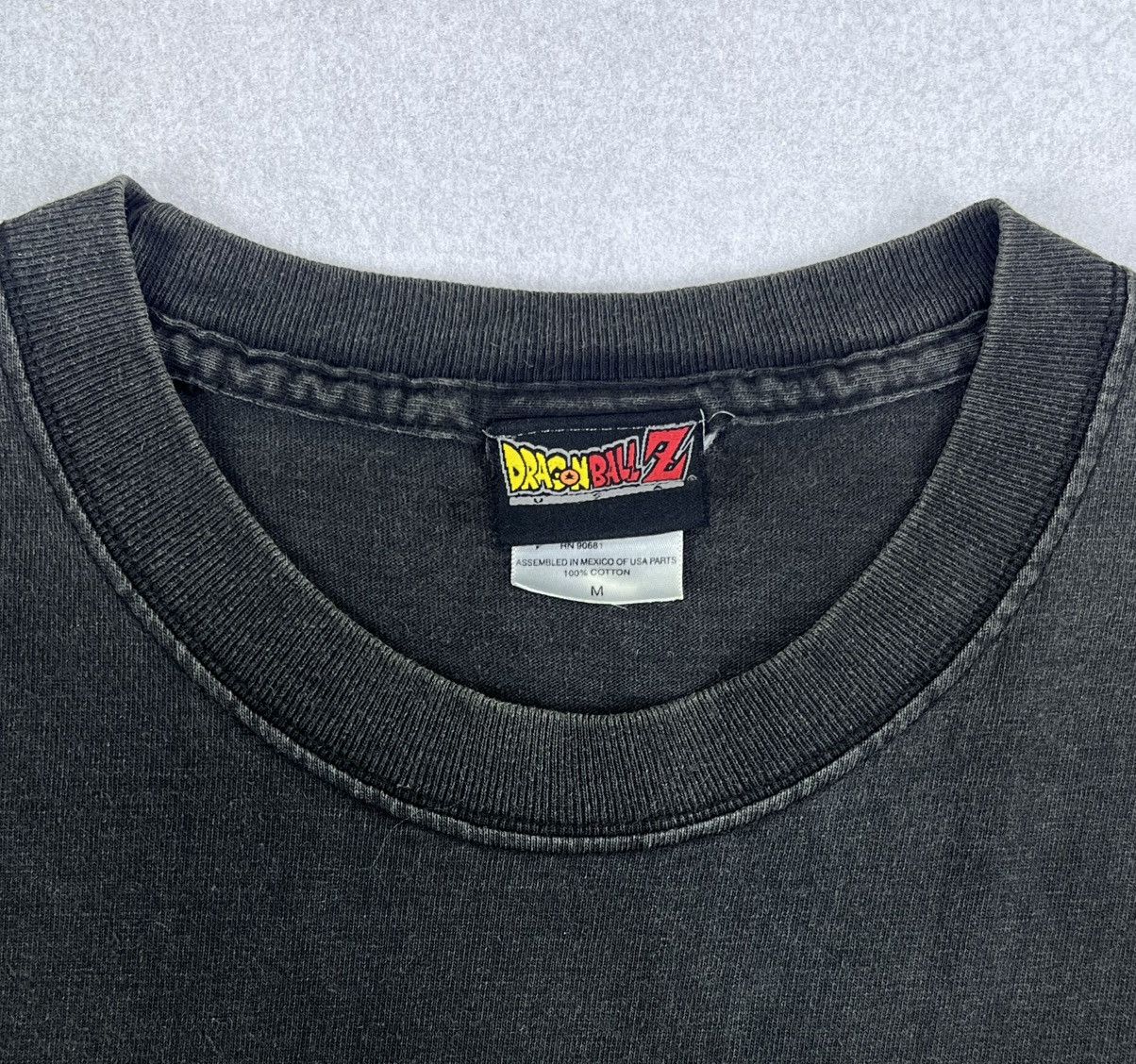 Anime Vintage Dragon Ball Z (SAIYAN) Tee🔥 Size US M / EU 48-50 / 2 - 6 Thumbnail
