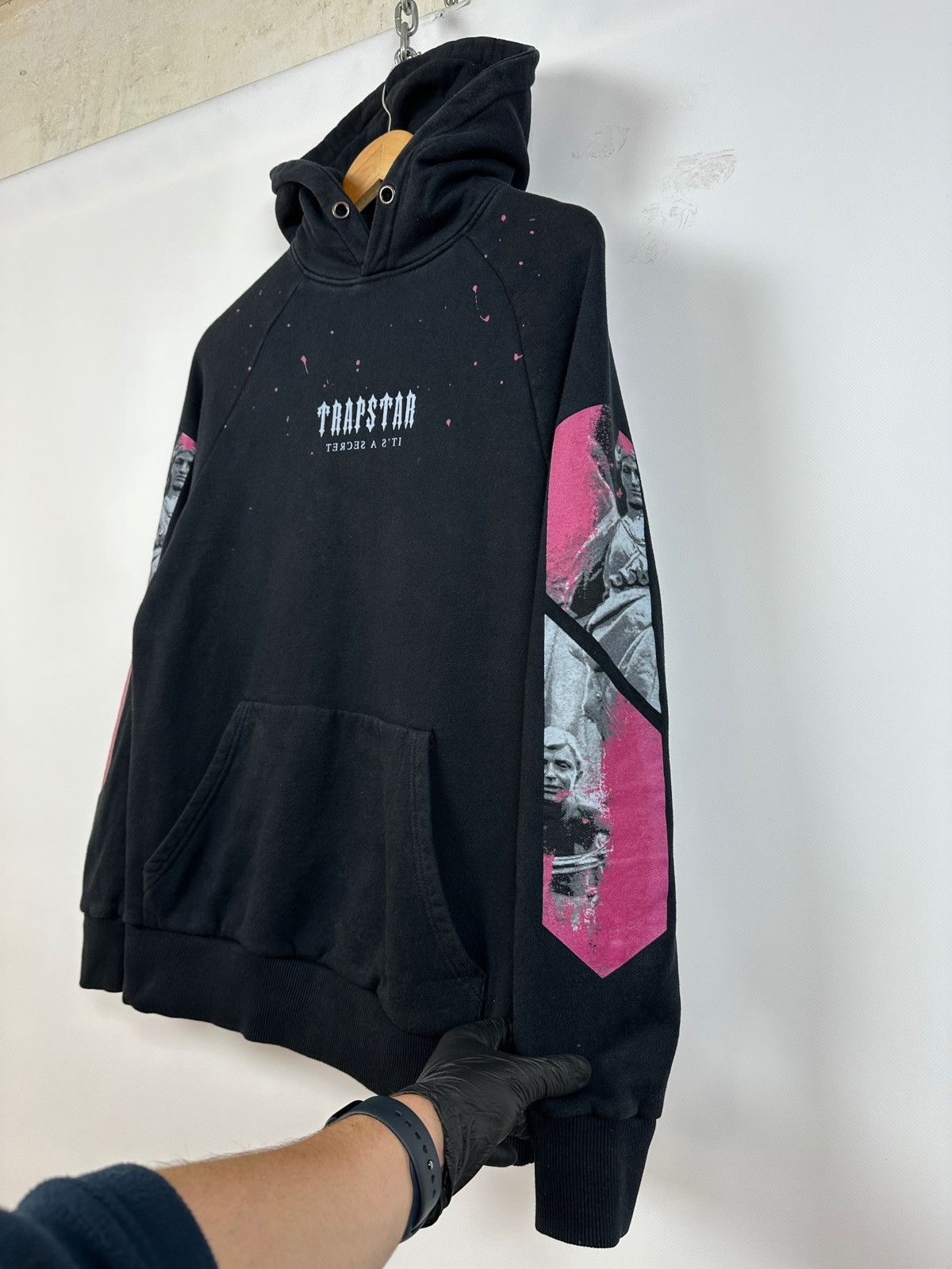 Trapstar London Trapstar Black Drill Big Logo Hoodie Size US S / EU 44-46 / 1 - 8 Thumbnail