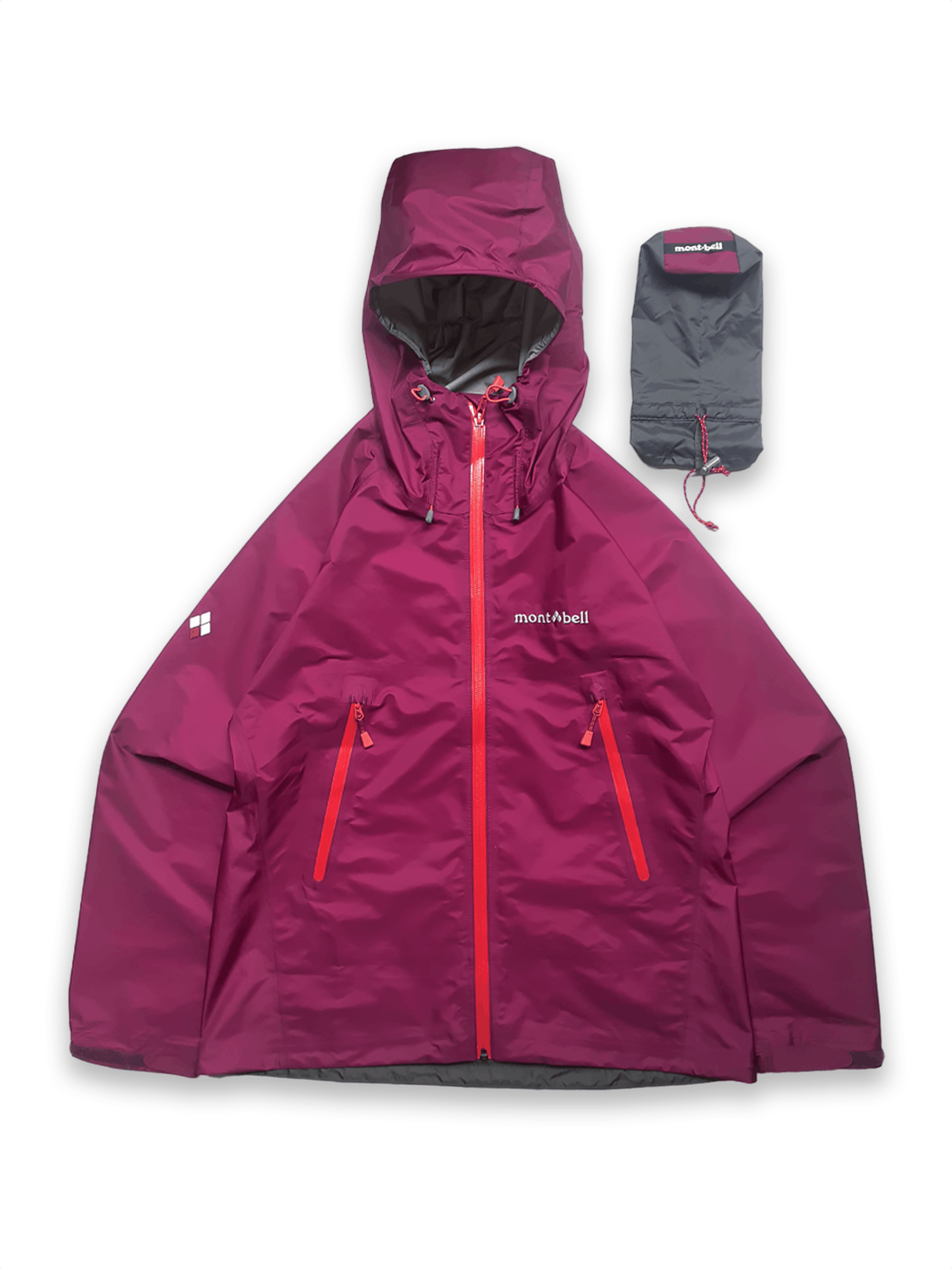 image of Montbell Storm Cruiser Jacket Women's in Dark Fuchsia (Size Medium)