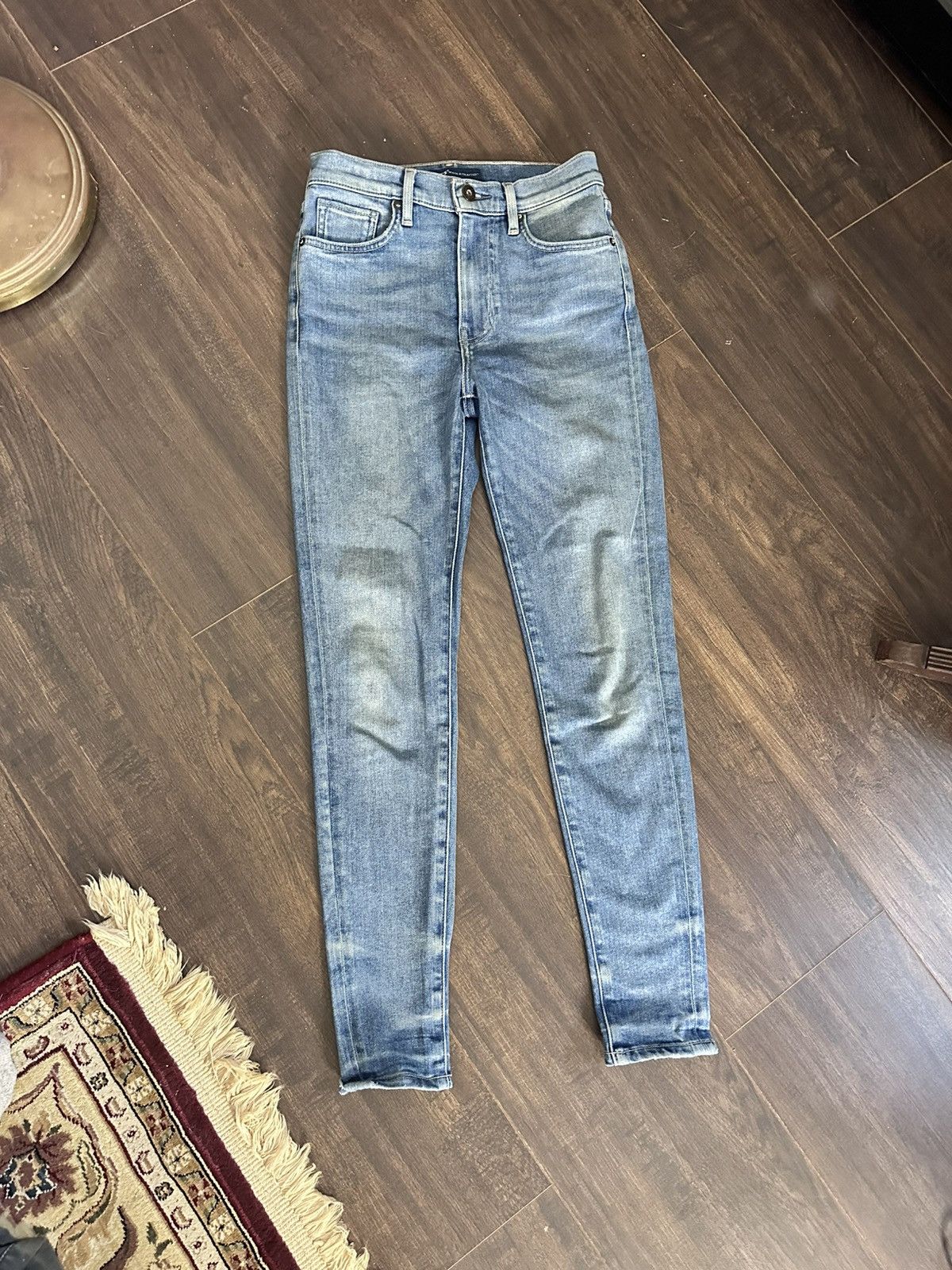 Levi's Made & Crafted Made & Crafted skinny blue italian denim jeans Sliver Size 24" / US 00 / IT 34 - 1 Thumbnail