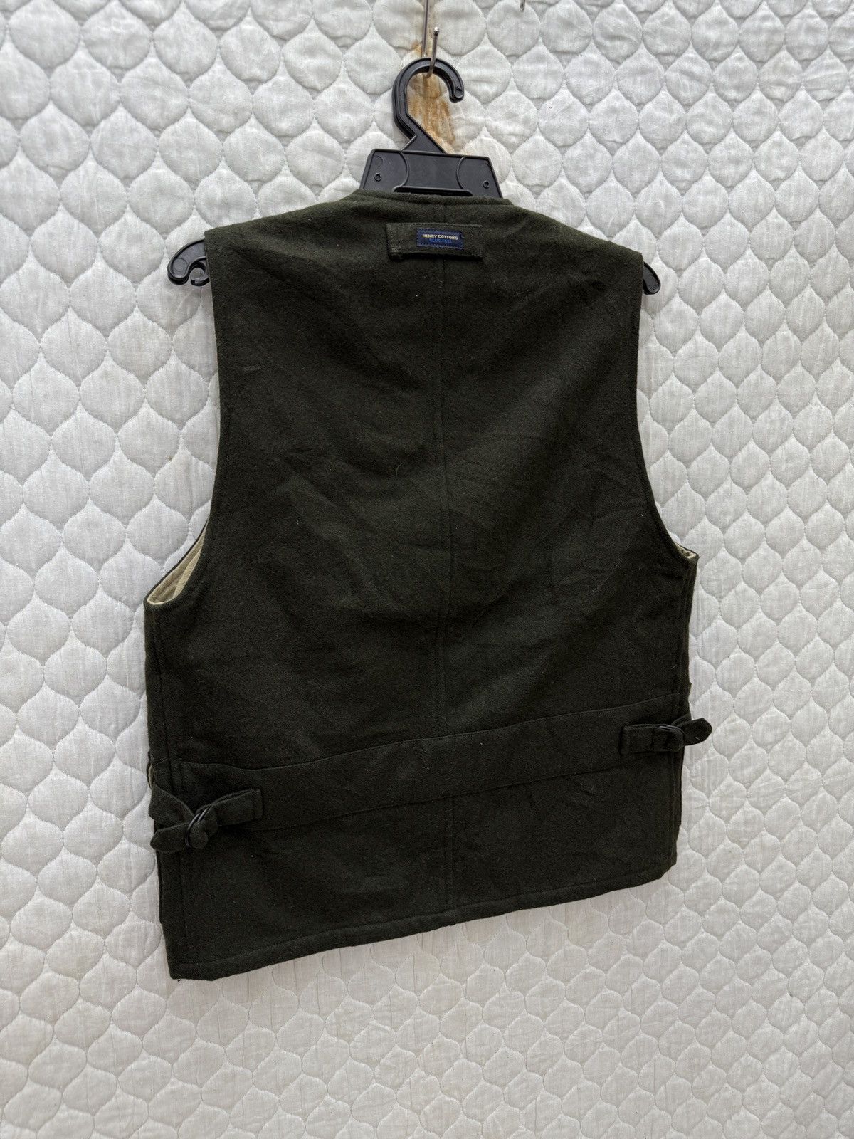 Henry Cotton's × Vintage 🔥🔥🔥STEALS HENRY COTTONS BLUE FEEL VEST Size US S / EU 44-46 / 1 - 5 Thumbnail