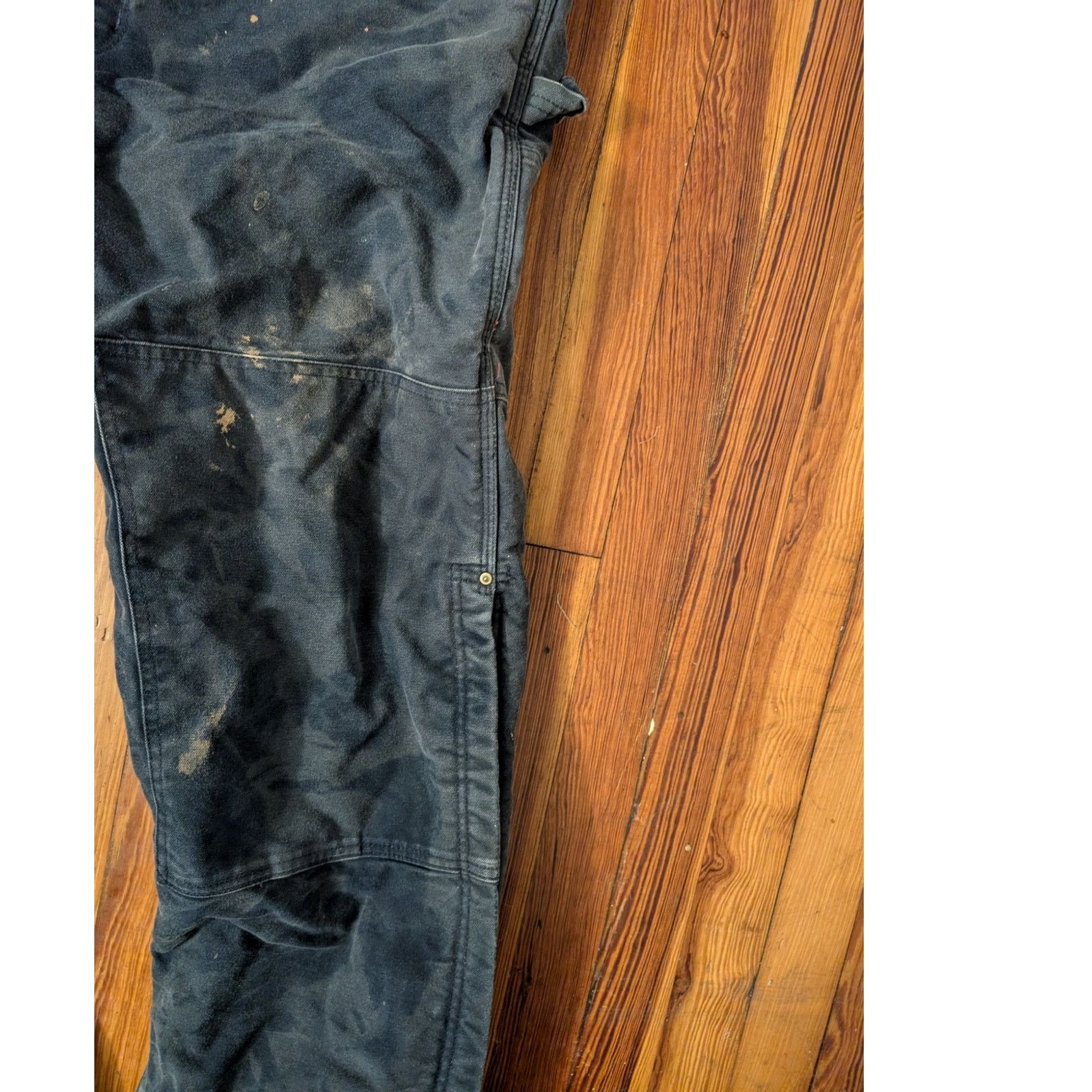 Carhartt Carhartt VTG Overalls Blue Size 44X30 Distressed Made in USA Size US 44 / EU 60 - 9 Thumbnail