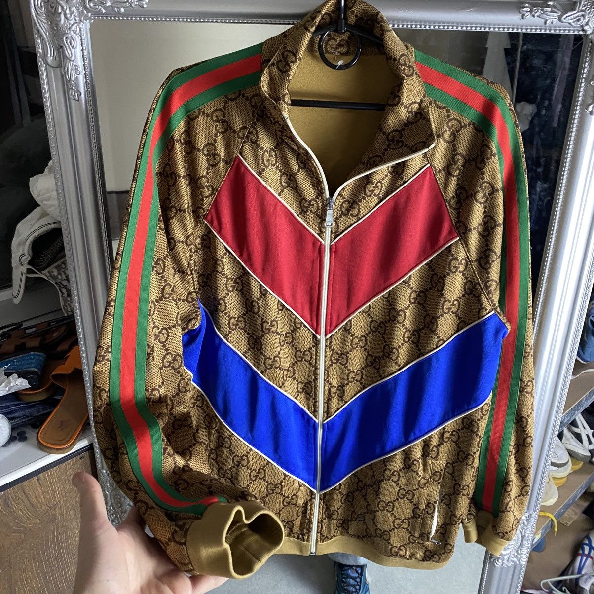 Gucci GUCCI LOGO ZIP JACKET MONOGRAM LUXURY Size US L / EU 52-54 / 3 - 4 Thumbnail