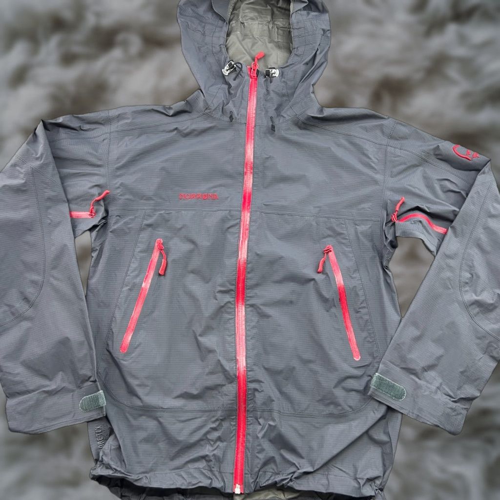 Vintage Norrona Nansen Gore-Tex Paclite Jacket Mens XS Gray Waterproof Full Zip Hooded Size US XS / EU 42 / 0 - 1 Thumbnail
