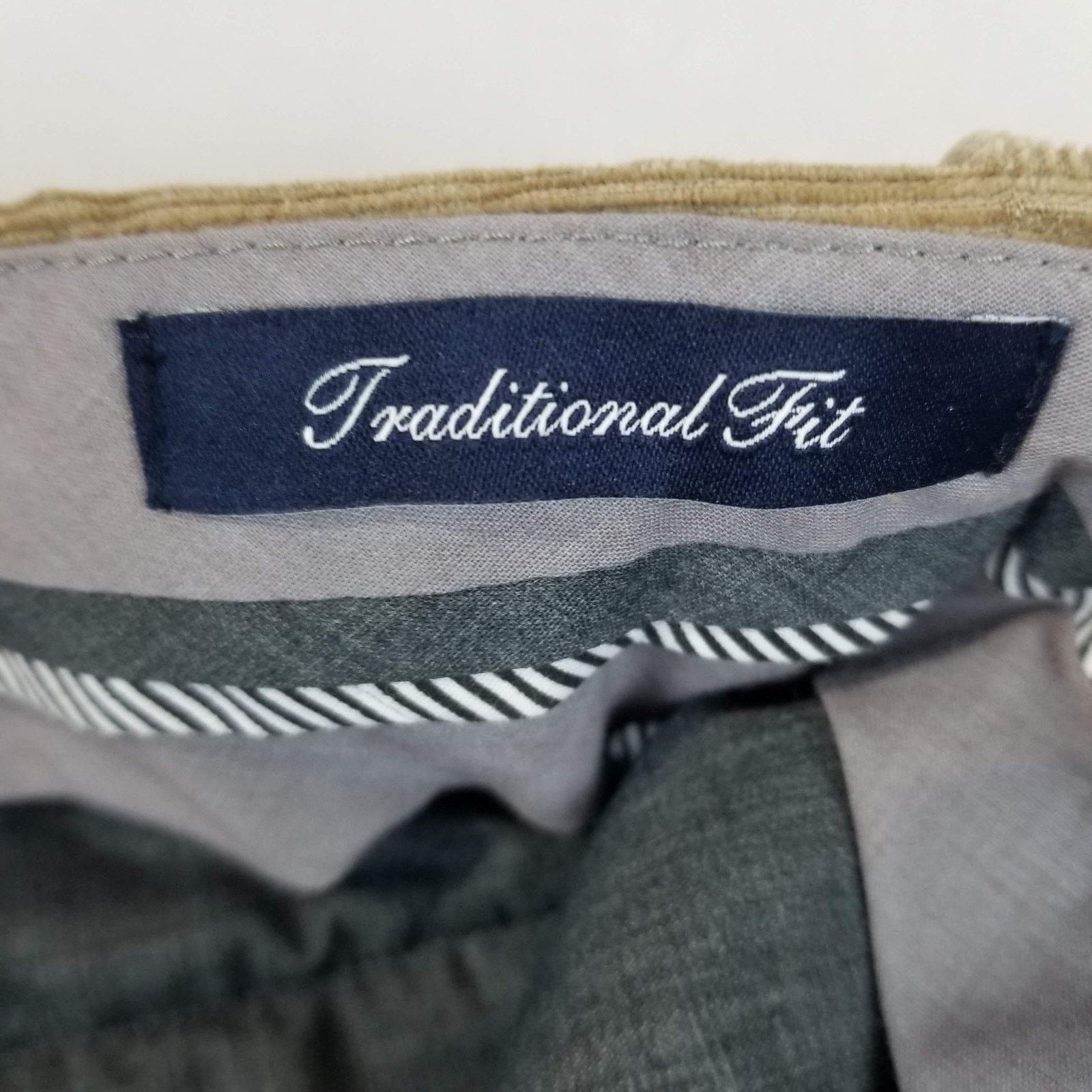 Lands' End Lands' End Corduroy Pants 34 Tan Traditional Fit Stretch Size US 34 / EU 50 - 4 Thumbnail