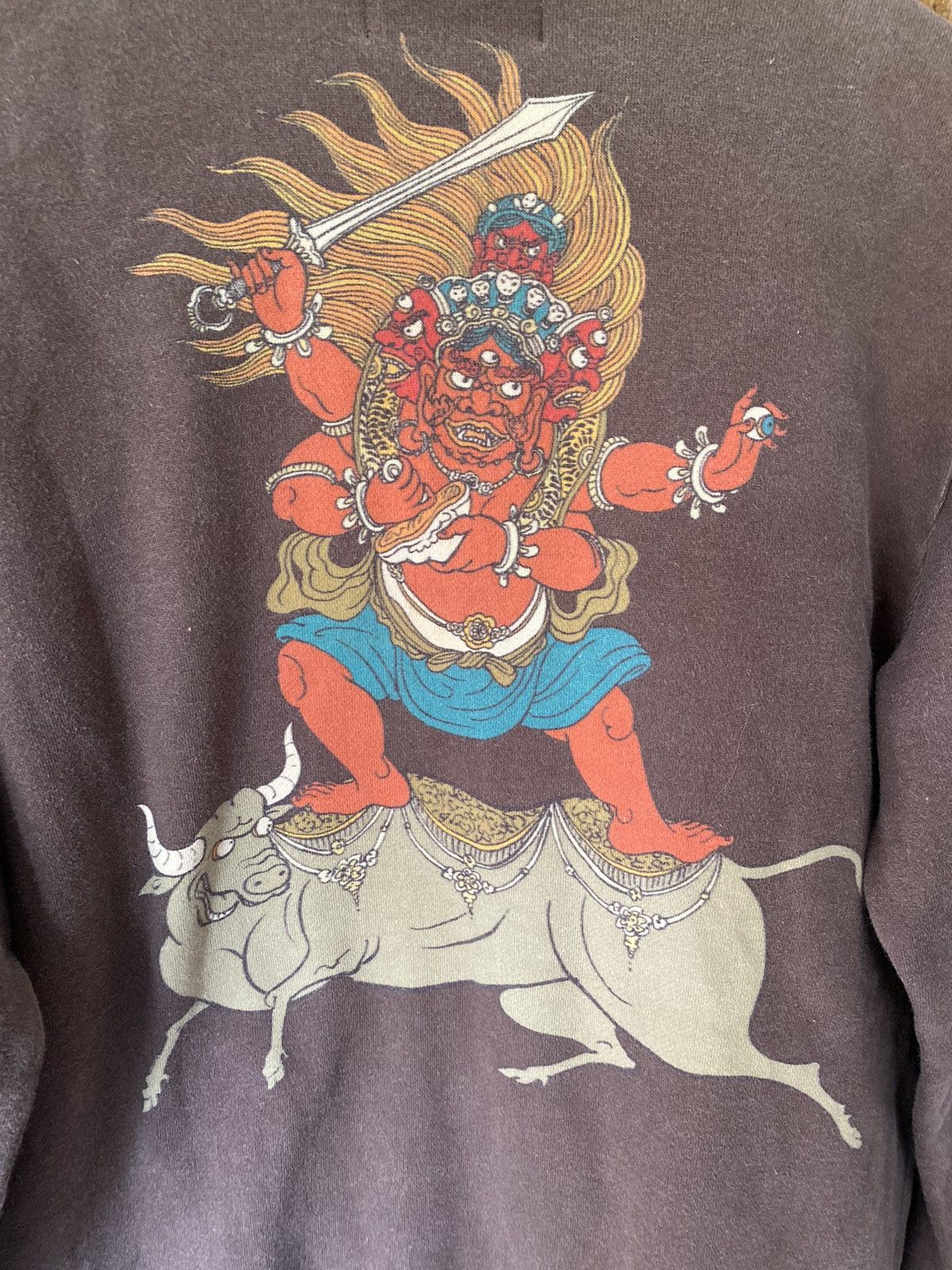 Beauty Beast 1990s Mash Mania Japan Kurakuri satanic sweatshirt Size US M / EU 48-50 / 2 - 8 Thumbnail