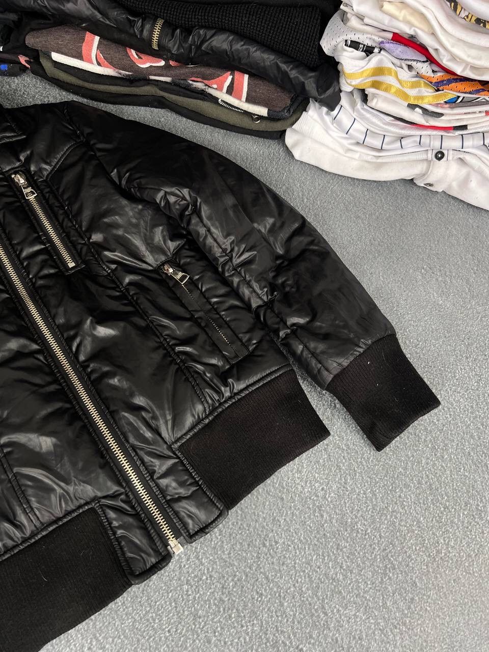 Dolce & Gabbana D&G Dolce & Gabbana Luxury Multi Zip Puffer Jacket Size L / US 10 / IT 46 - 3 Thumbnail
