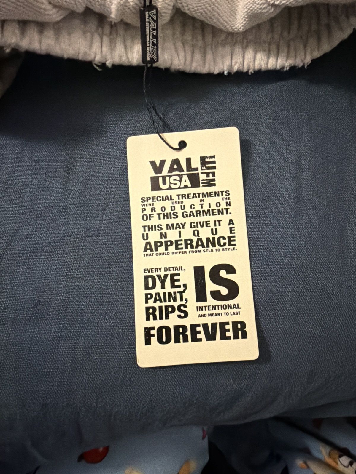 Vale Vale Forever Crash Sweats ‘Dirty/ Gray’ Size US 36 / EU 52 - 6 Thumbnail