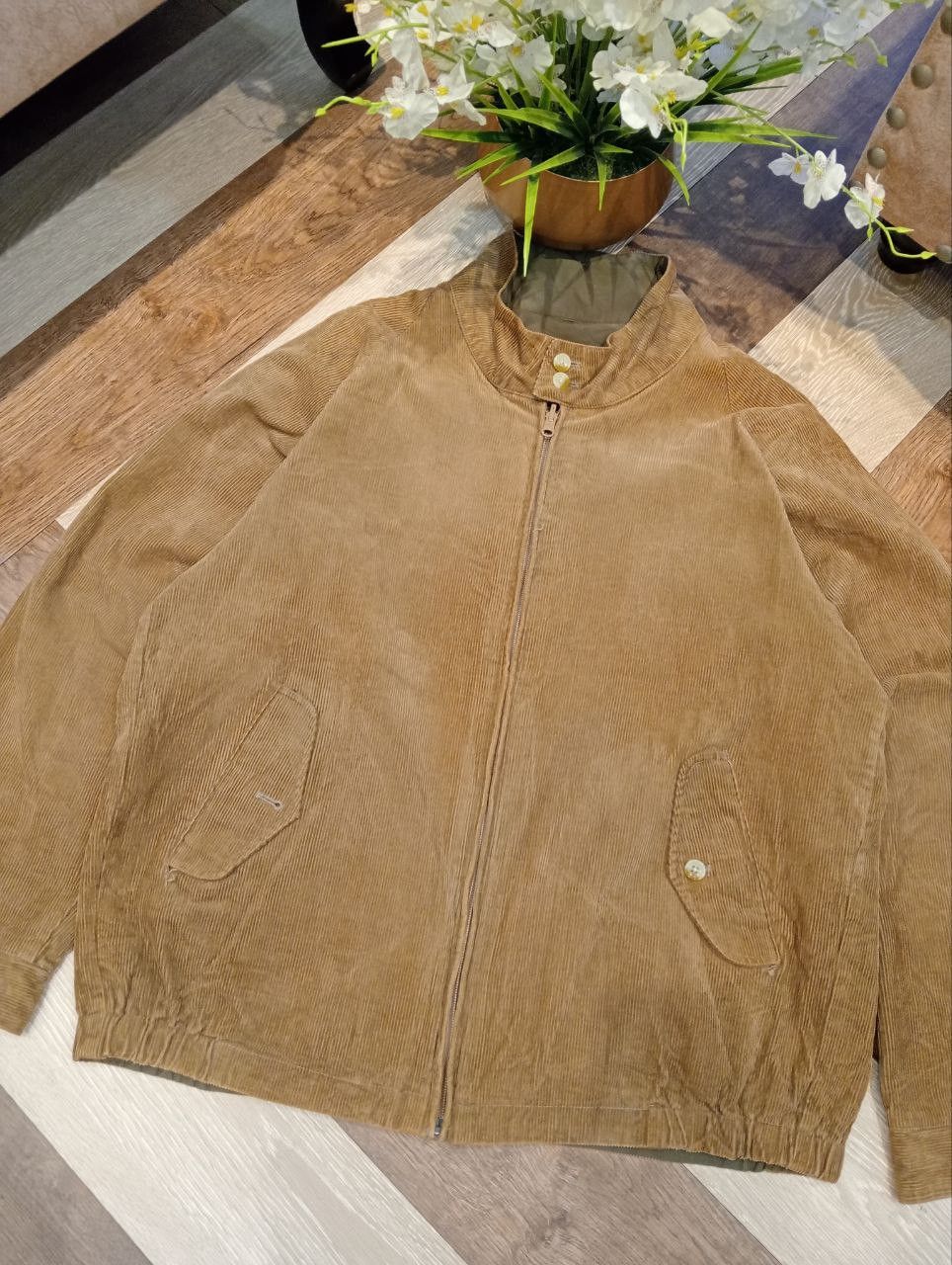 Beams Japan B:MING BY BEAMS JAPAN PERMA-PREST REVERSIBLE CORDUROY JACKET Size US XL / EU 56 / 4 - 4 Thumbnail
