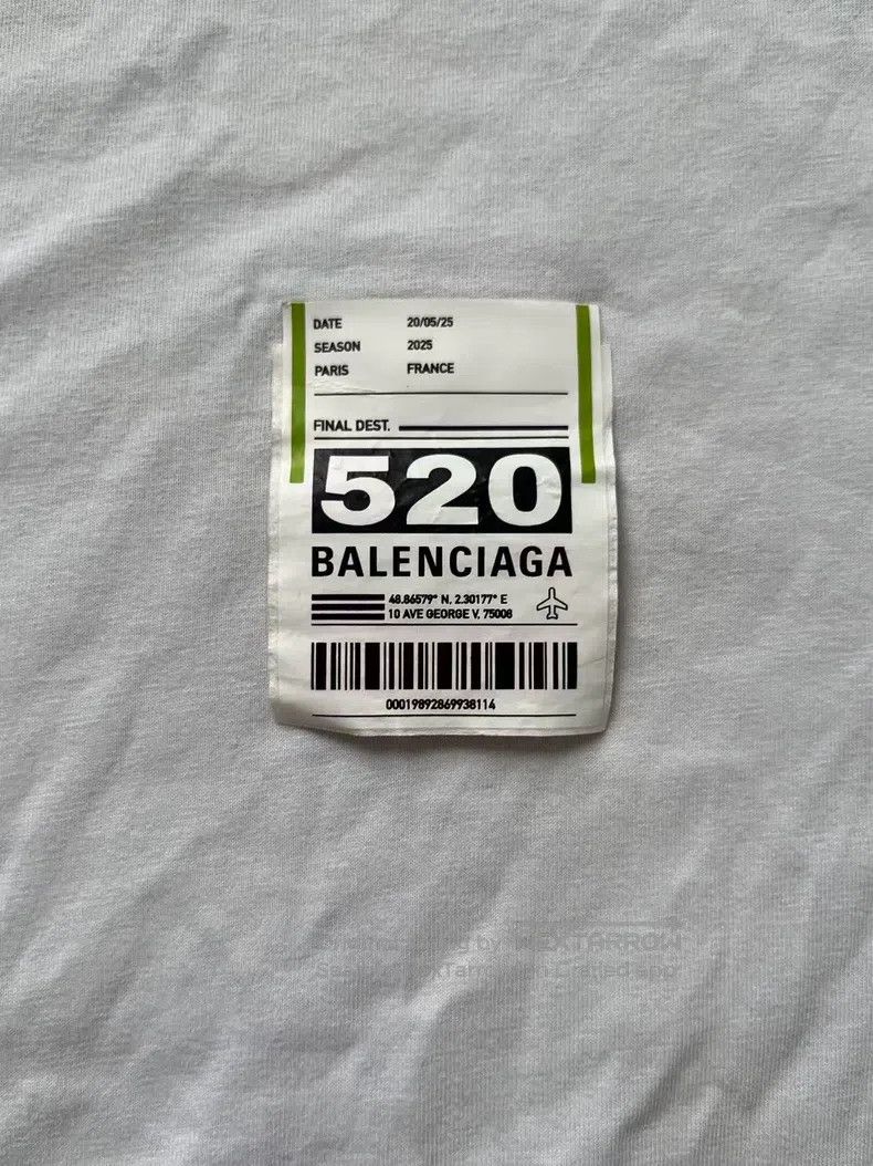 Balenciaga Balenciaga Valentine's Day Limited Edition Letter Print Ba Size US XL / EU 56 / 4 - 3 Thumbnail