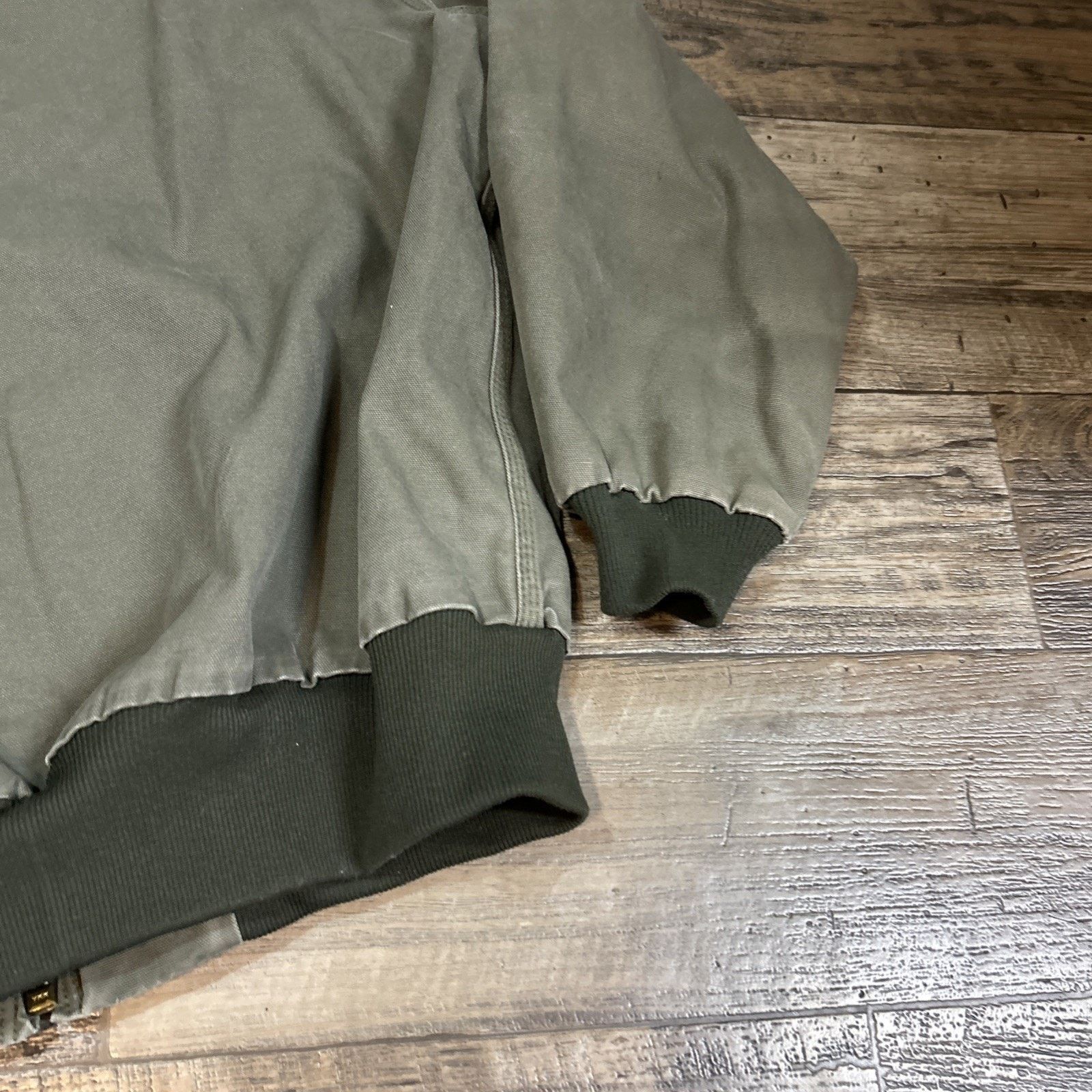 Carhartt Carhartt J130 Work Jacket Men's XL Moss Green Quilted Duck Size US XL / EU 56 / 4 - 7 Thumbnail