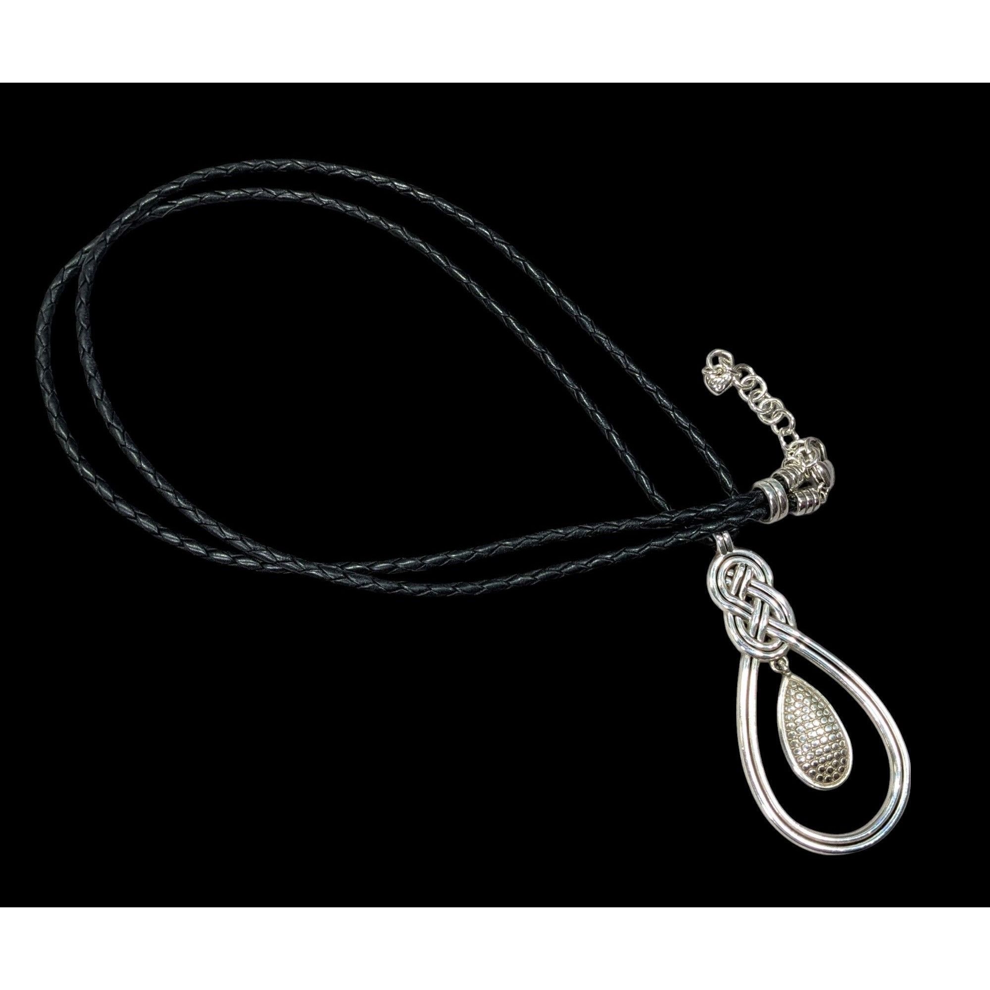 Brighton Vintage Brighton Celtic Knot Teardrop Necklace Size ONE SIZE - 1 Thumbnail