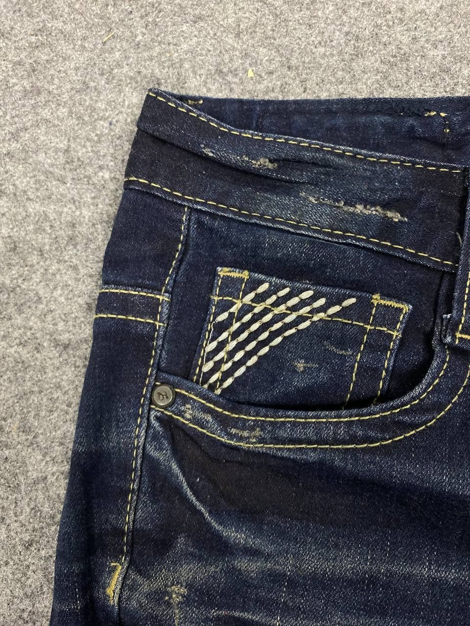 Japanese Brand lolita japanese brand bootcut flare denim nice design Size 30" / US 8 / IT 44 - 10 Thumbnail