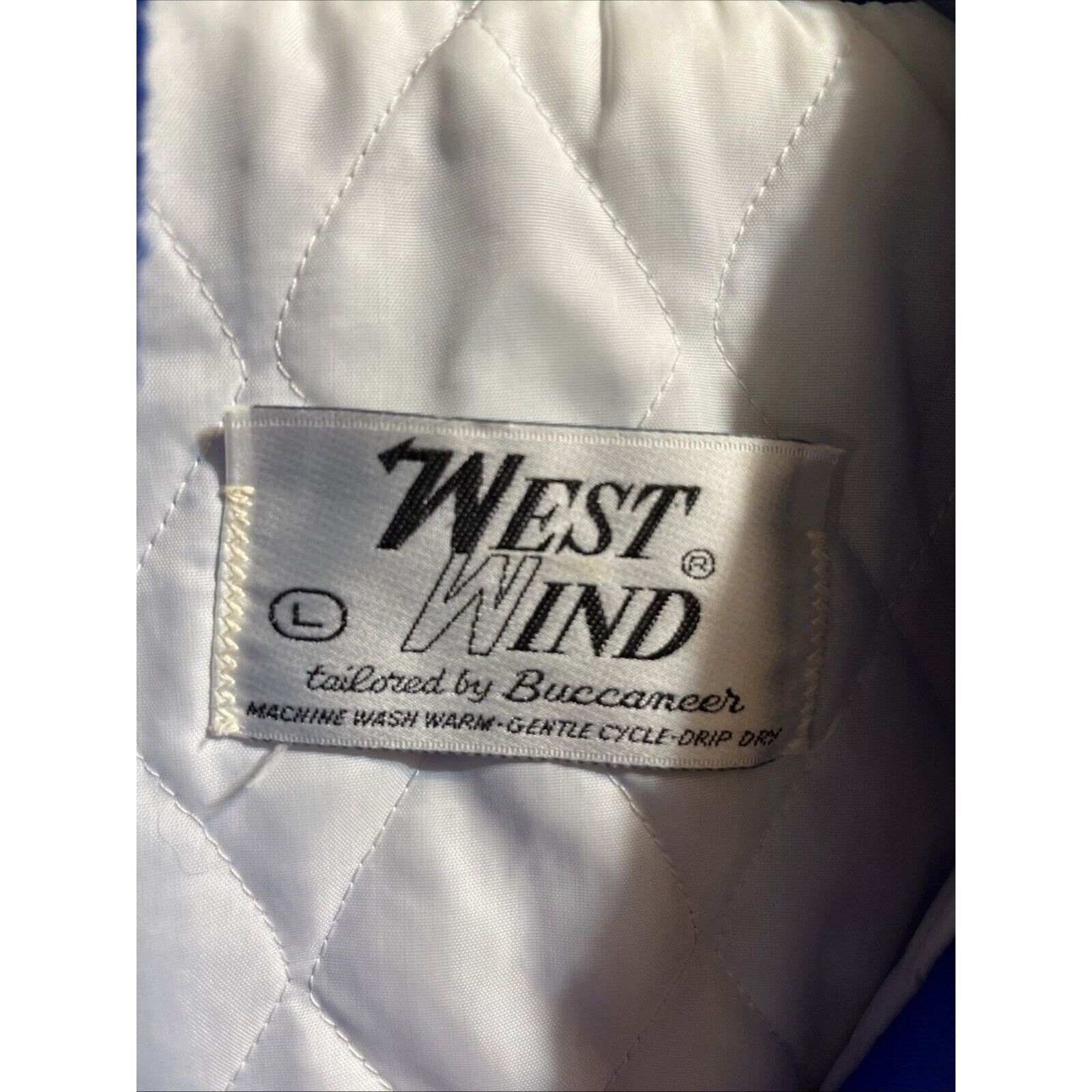 Other VTG Varsity Jacket West Wind Jay Jacobs Mens L Blue USA Made Size US L / EU 52-54 / 3 - 3 Thumbnail