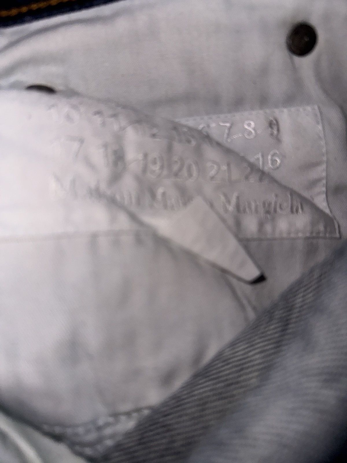 H&M × Maison Margiela Maison Margiela x H&M Painted Jeans Size US 36 / EU 52 - 11 Thumbnail