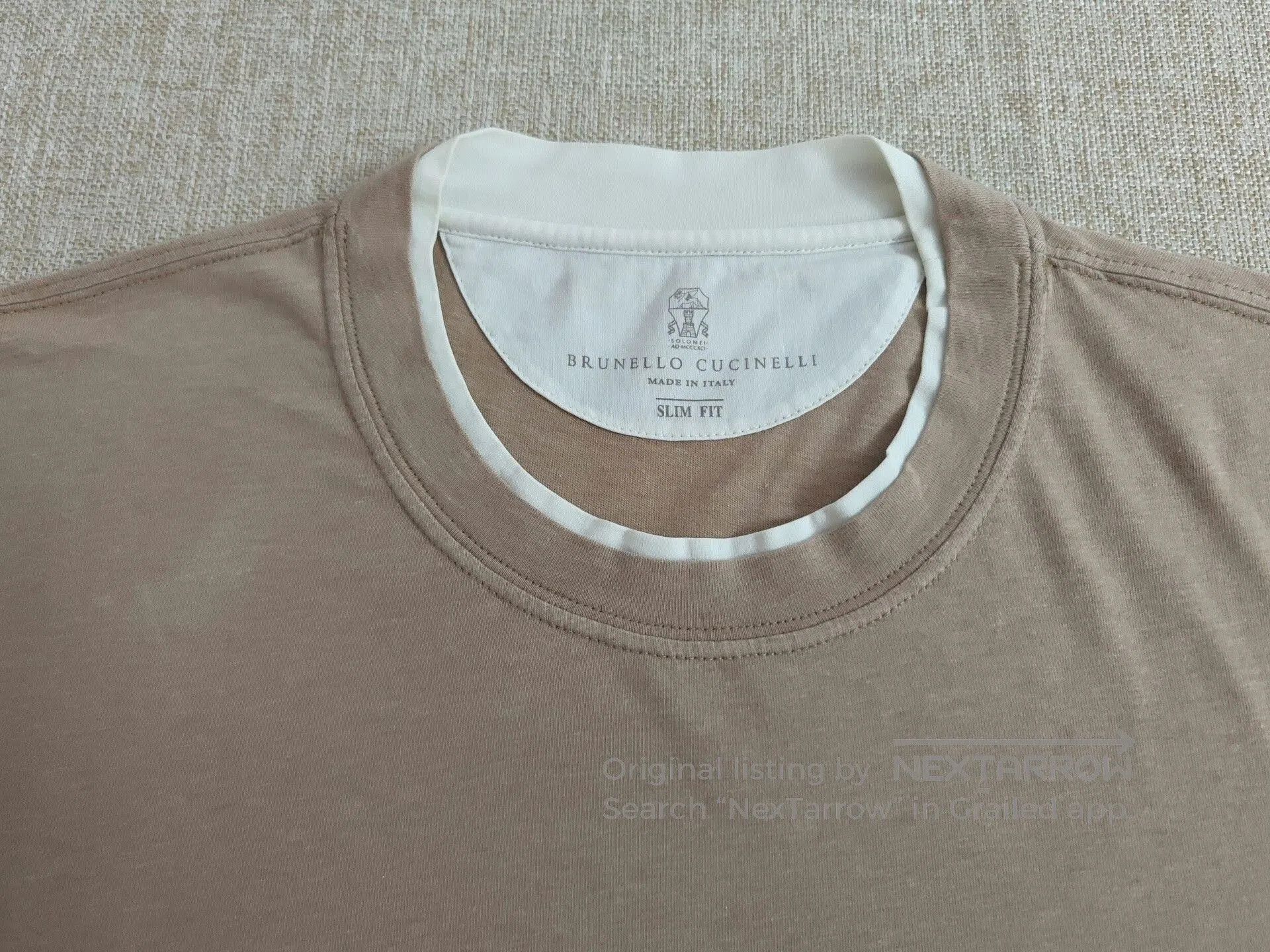 Brunello Cucinelli Brunello Cucinelli Men's Short-Sleeve T-Shirt. Size US XL / EU 56 / 4 - 3 Thumbnail