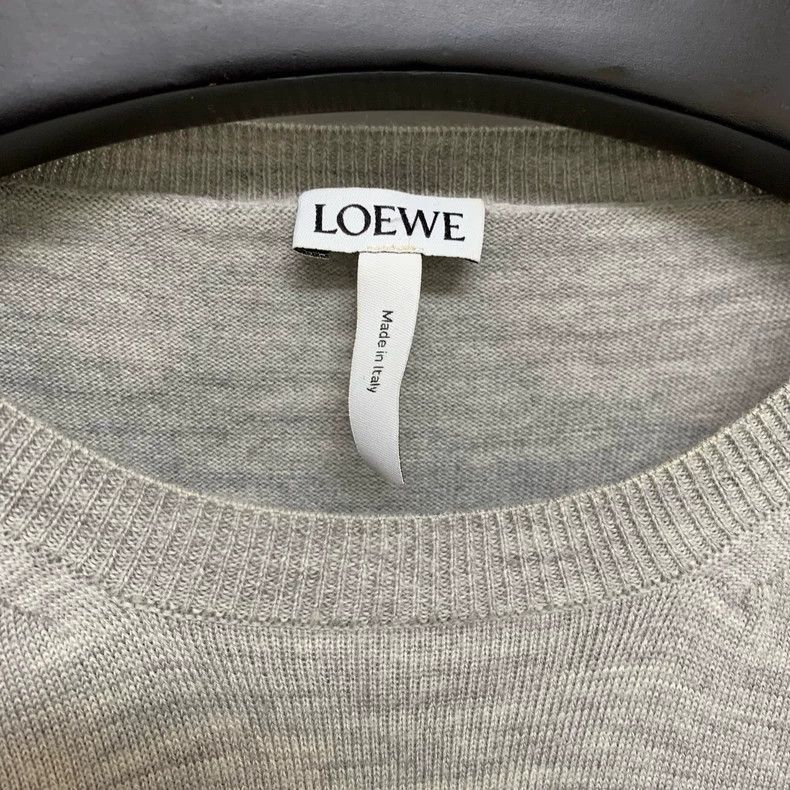 Loewe LOEWE Knitted Sweater with Chest Bear Pattern/XS Size, Sho Size XS / US 0-2 / IT 36-38 - 3 Thumbnail