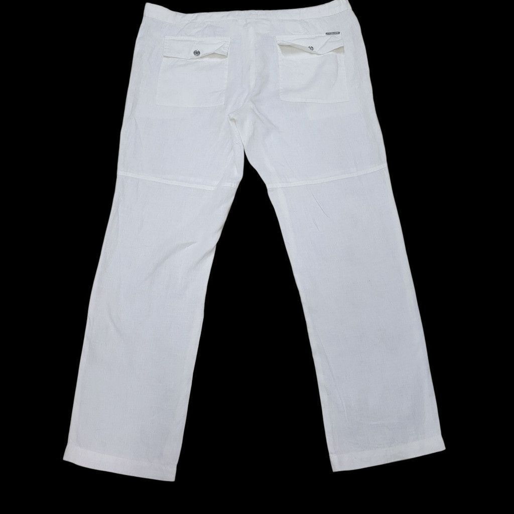 Michael Kors Michael Kors Women's Linen size 12. Waist 38" Inseam 32" Size 34" / US 12 / IT 48 - 3 Thumbnail