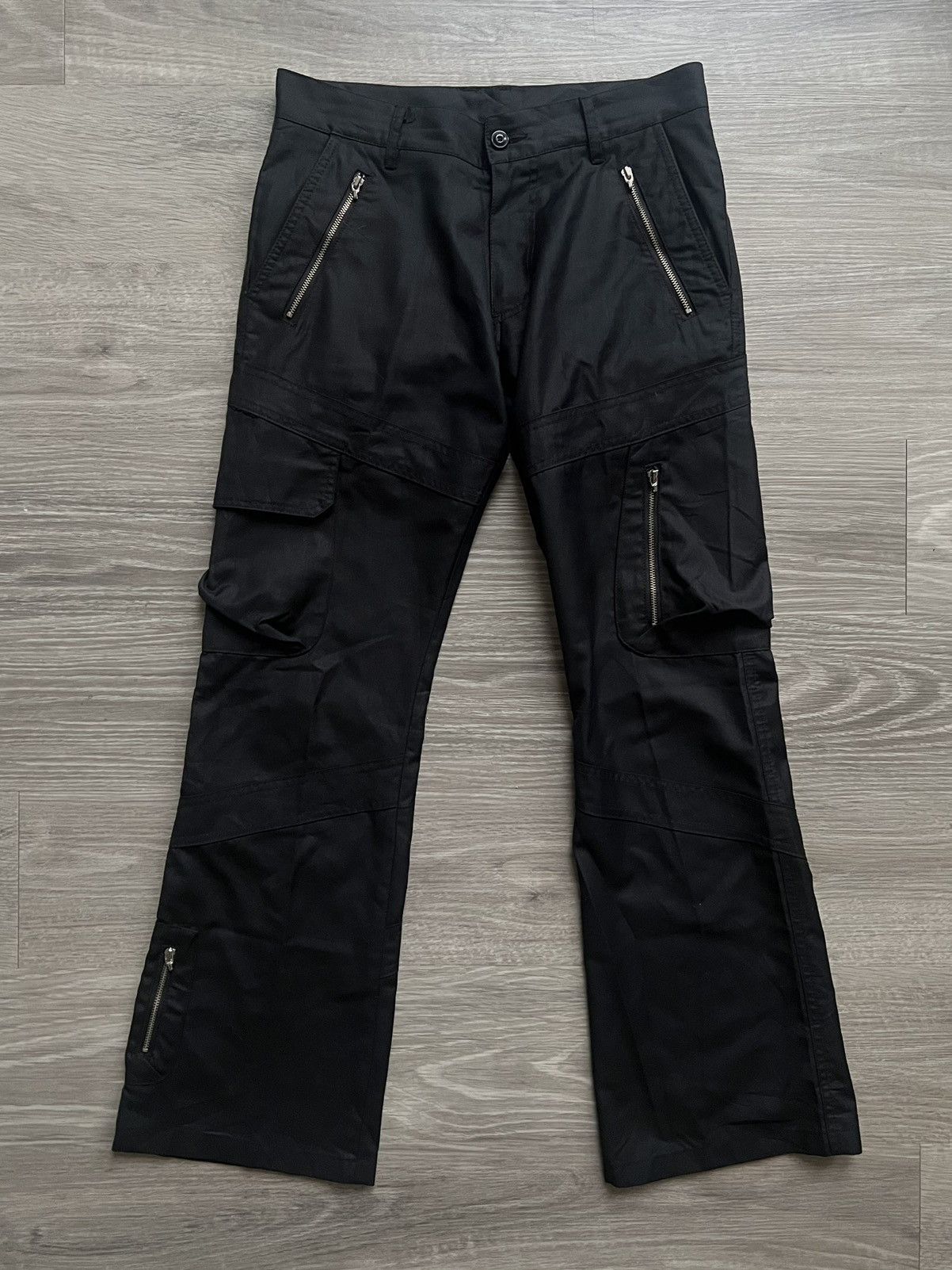 semanticdesign Semantic Design Cargo Flared Pants Size US 28 / EU 44 - 1 Thumbnail