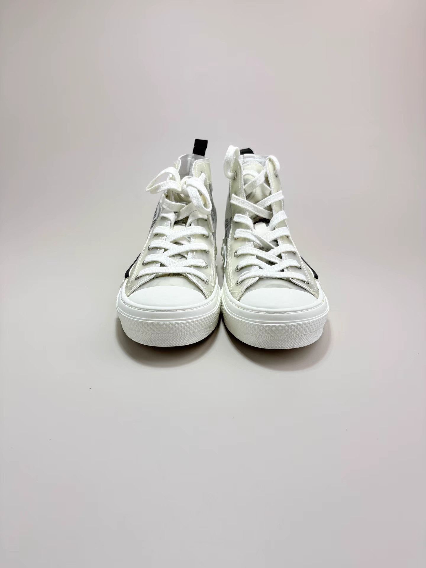 Dior DIOR B23 Newspaper High-Top Sneakers K1 Size US 7 / EU 40 - 2 Thumbnail