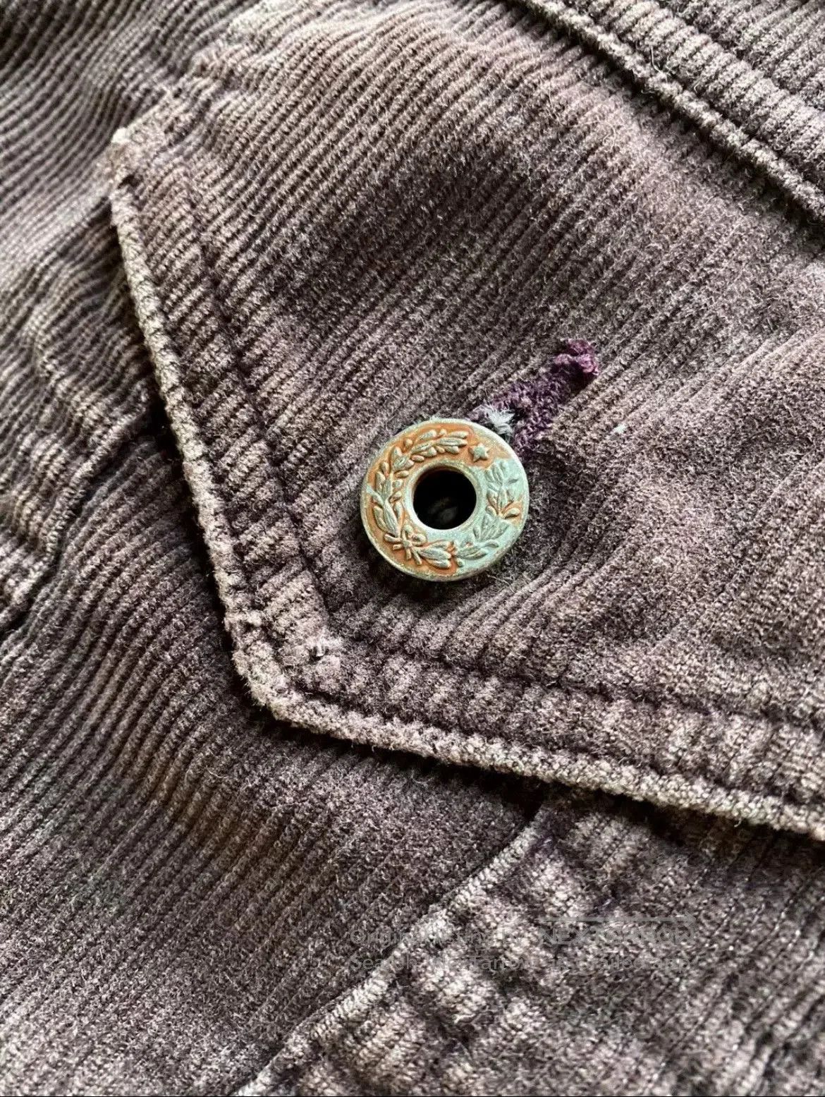 FDMTL fdmtl corduroy type 3 jacket in brown. Size US L / EU 52-54 / 3 - 3 Thumbnail