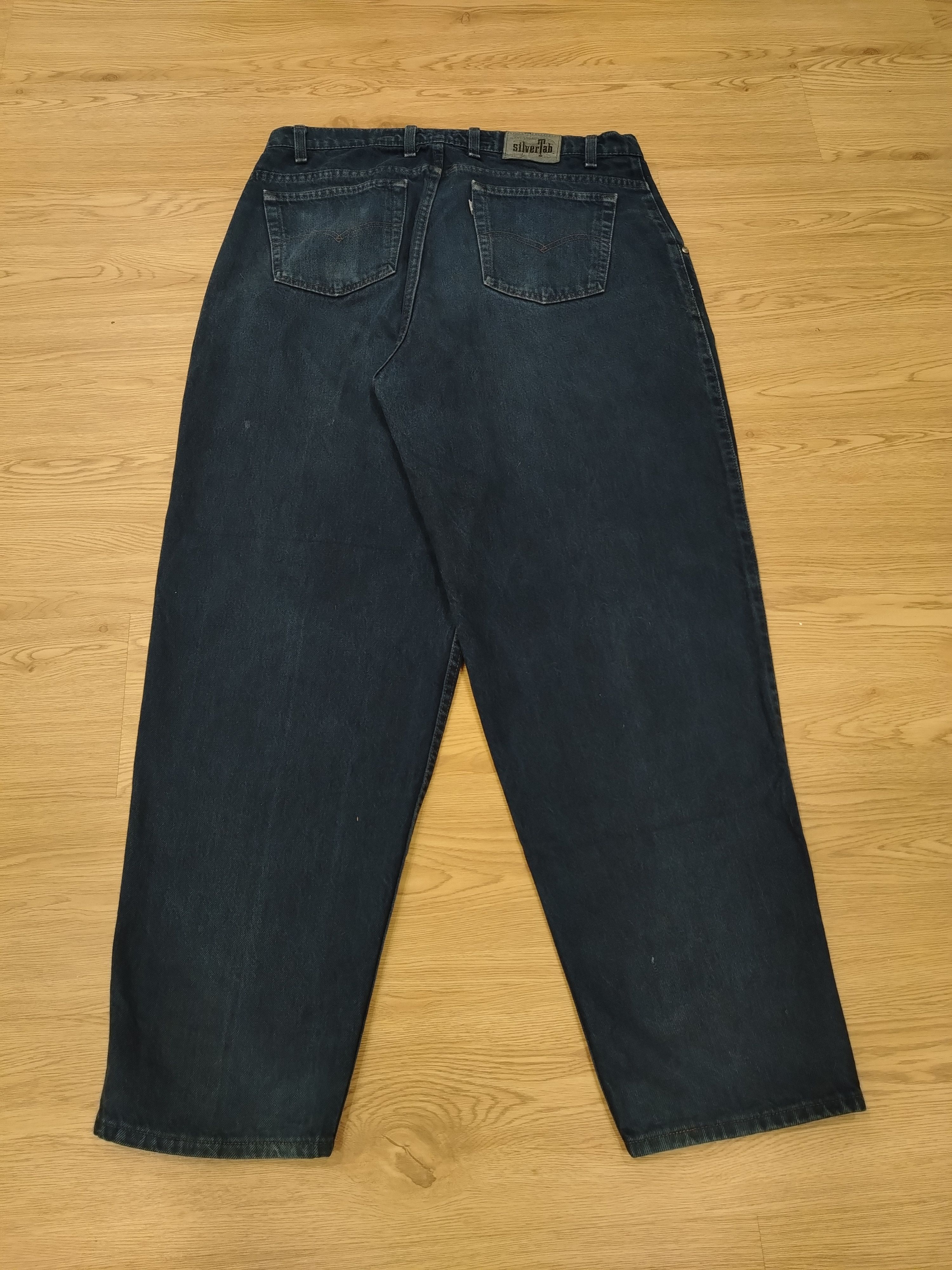 Levi's Levis silvertab Baggy Jeans Size US 37 - 3 Thumbnail