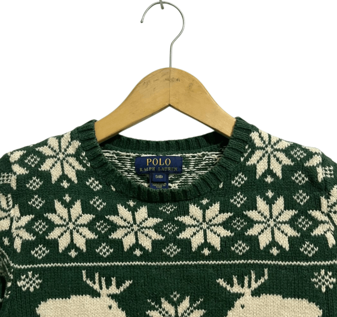 Polo Ralph Lauren Hand-Knit Merino Sweater Size US S / EU 44-46 / 1 - 2 Thumbnail